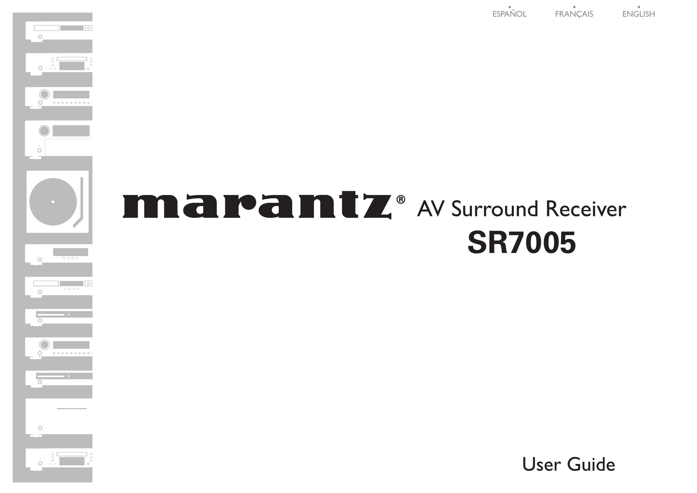 Marantz SR7005 Home Theater System User Manual