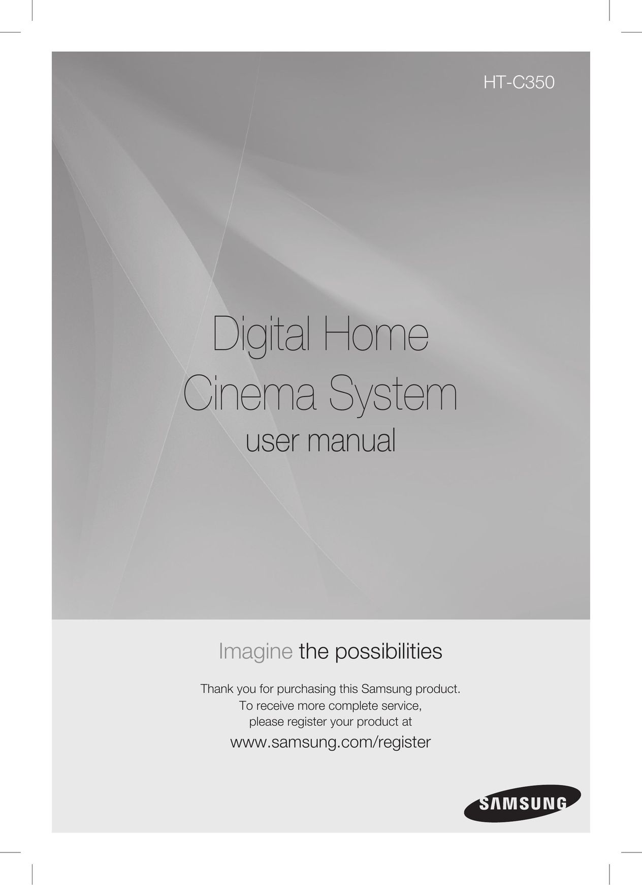Samsung AH68-02293B Home Theater System User Manual