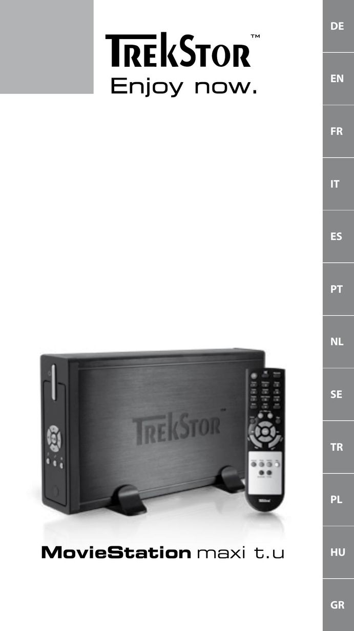 TrekStor maxi Home Theater System User Manual