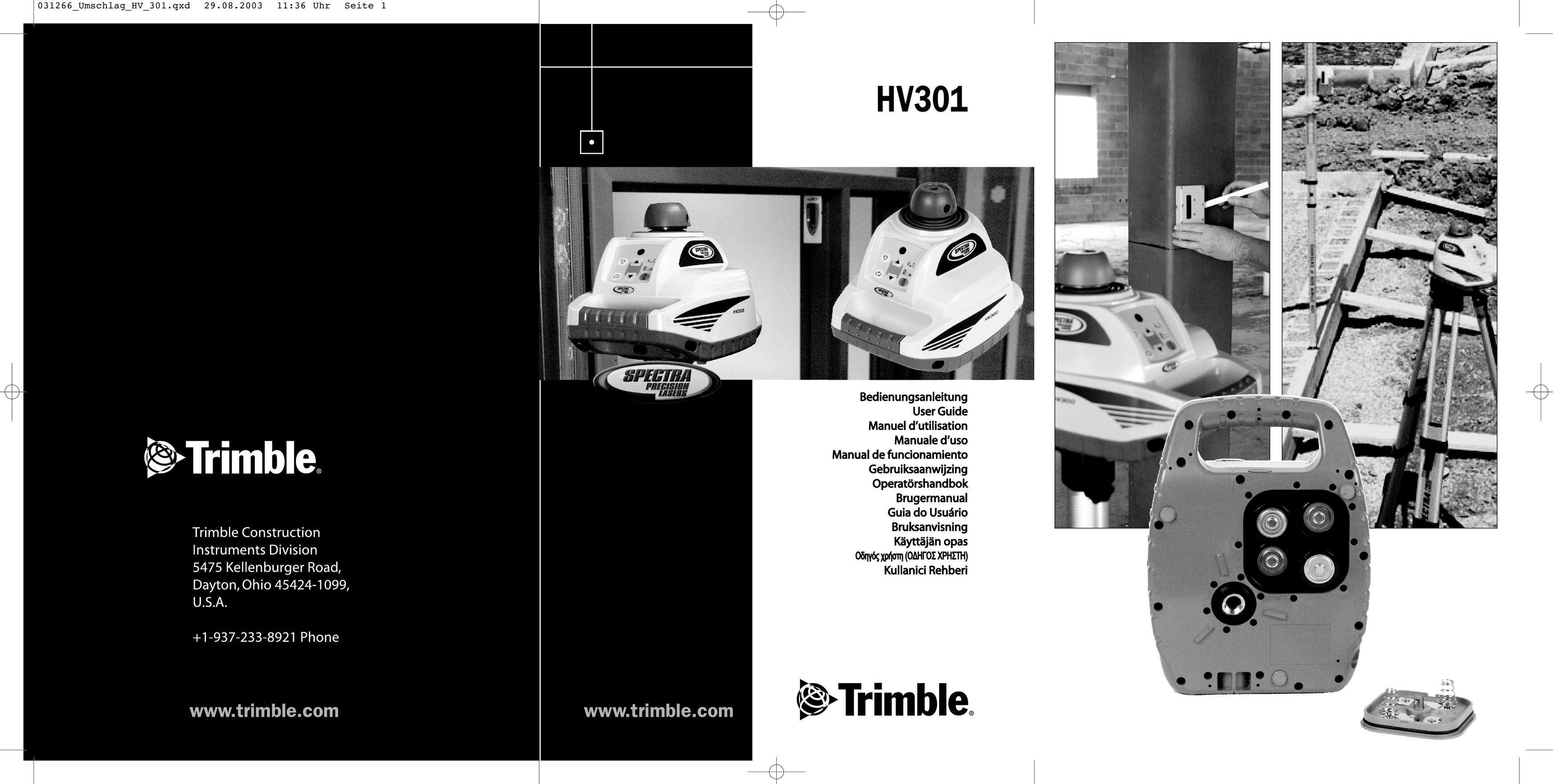 Trimble Outdoors HV301 Home Theater System User Manual