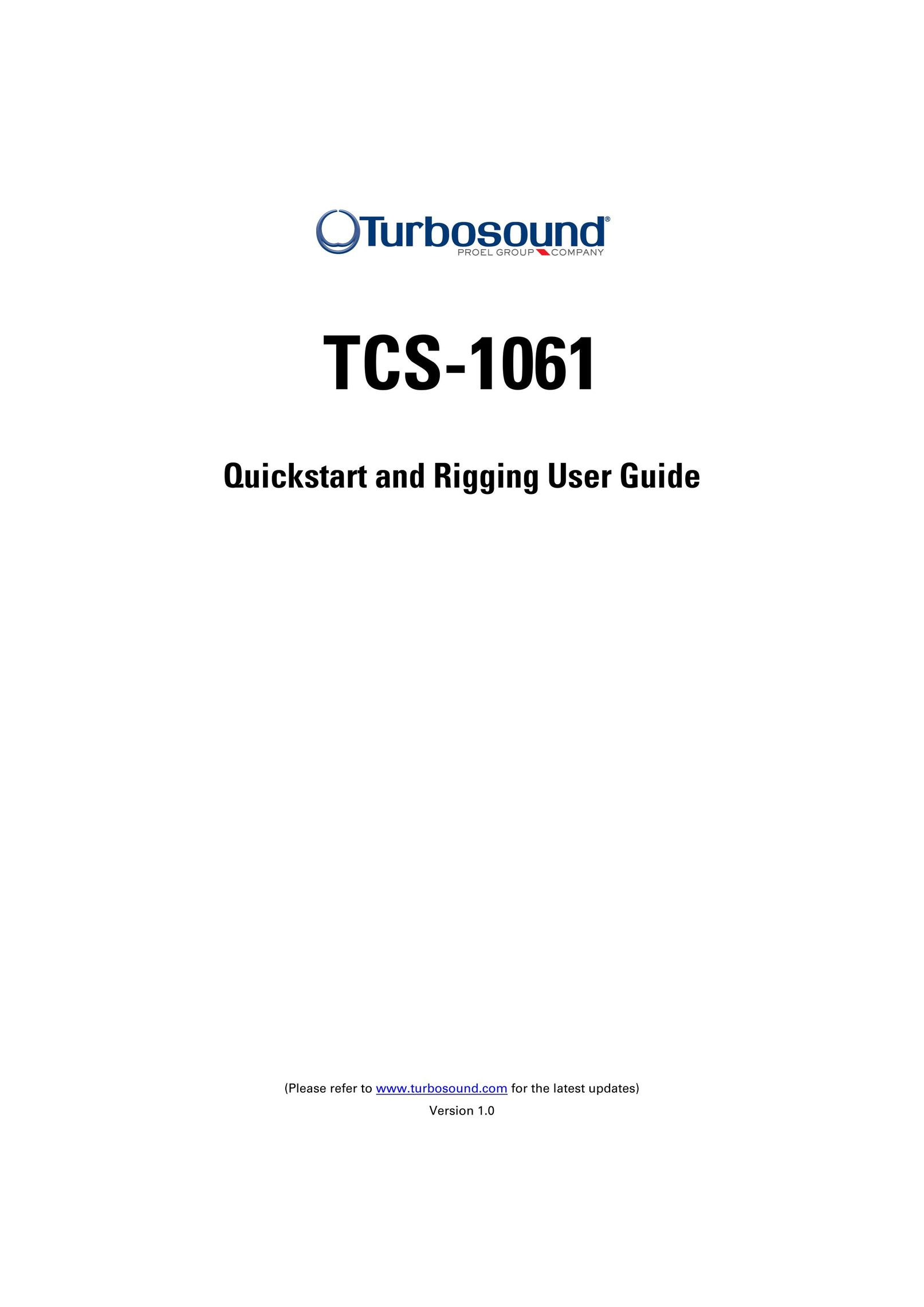 Turbosound TCS-1061 Home Theater System User Manual