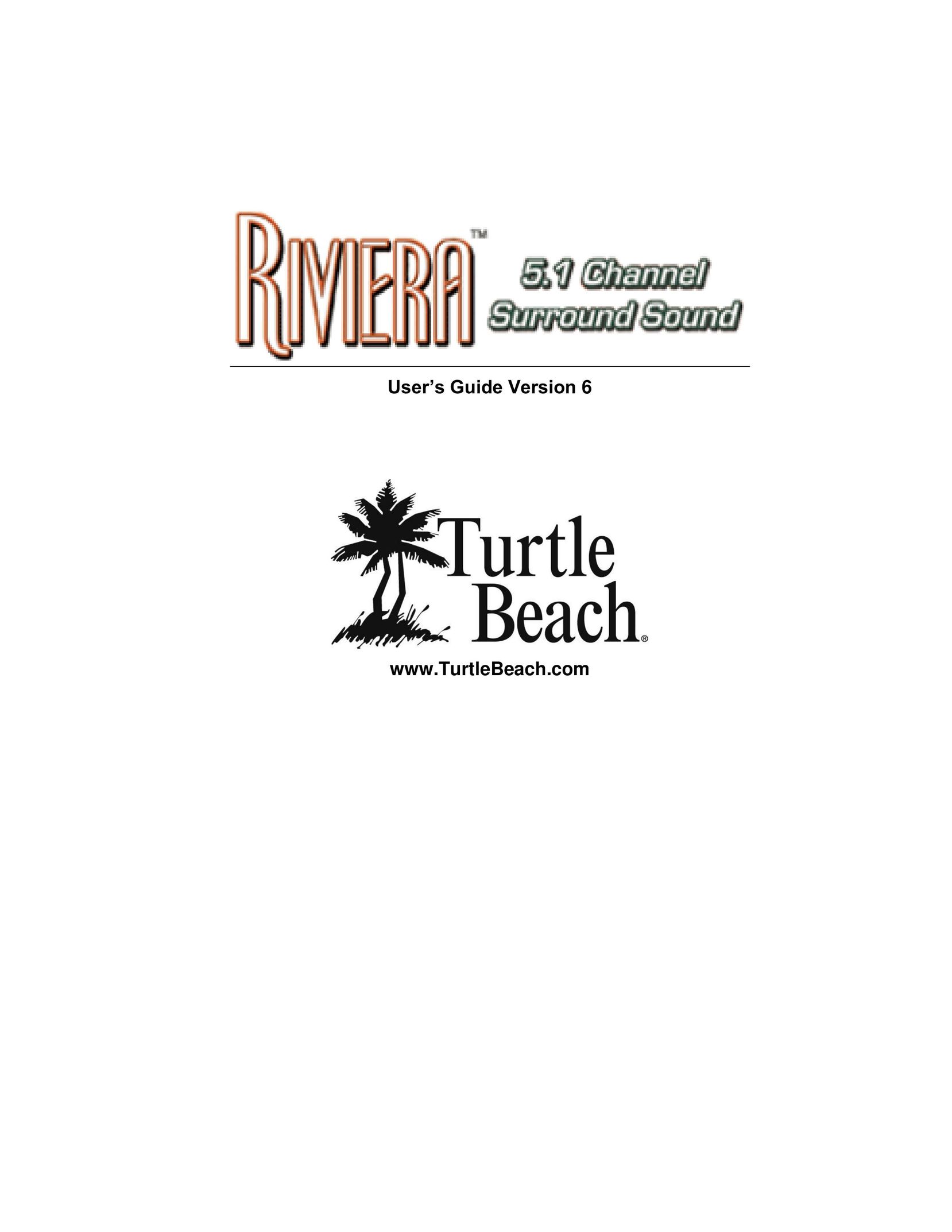 Turtle Beach TB400-3425-01 Home Theater System User Manual