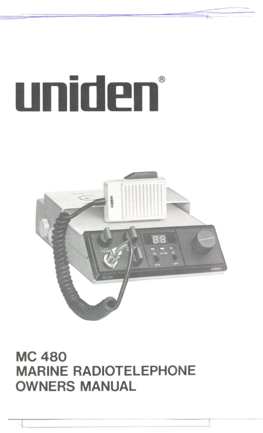 Uniden MC480 Home Theater System User Manual