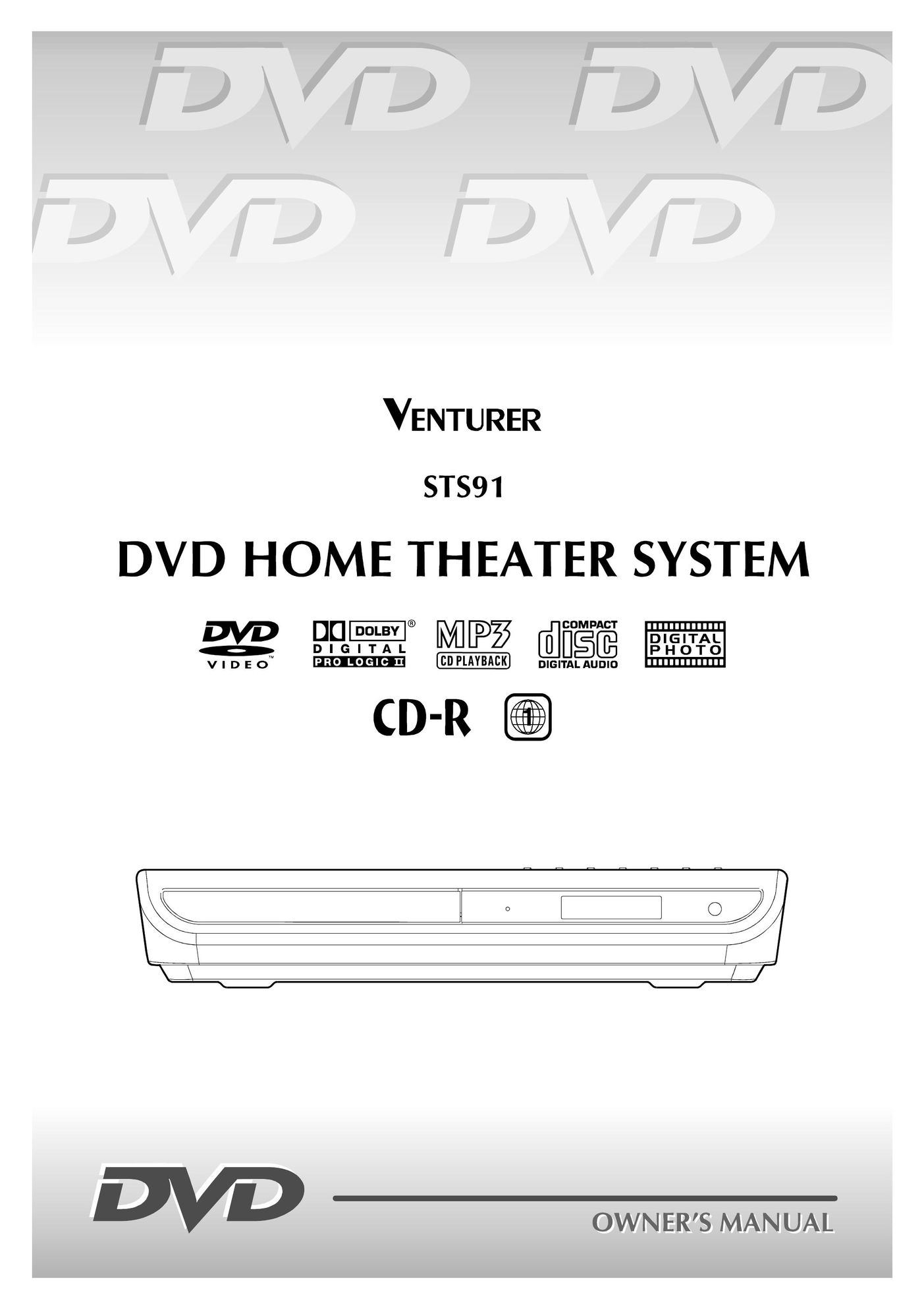 Venturer STS91 Home Theater System User Manual