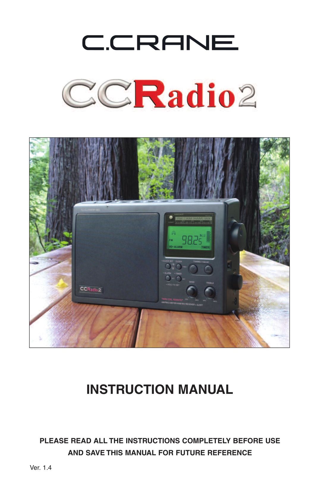 C. Crane CC Radio 2 Radio User Manual