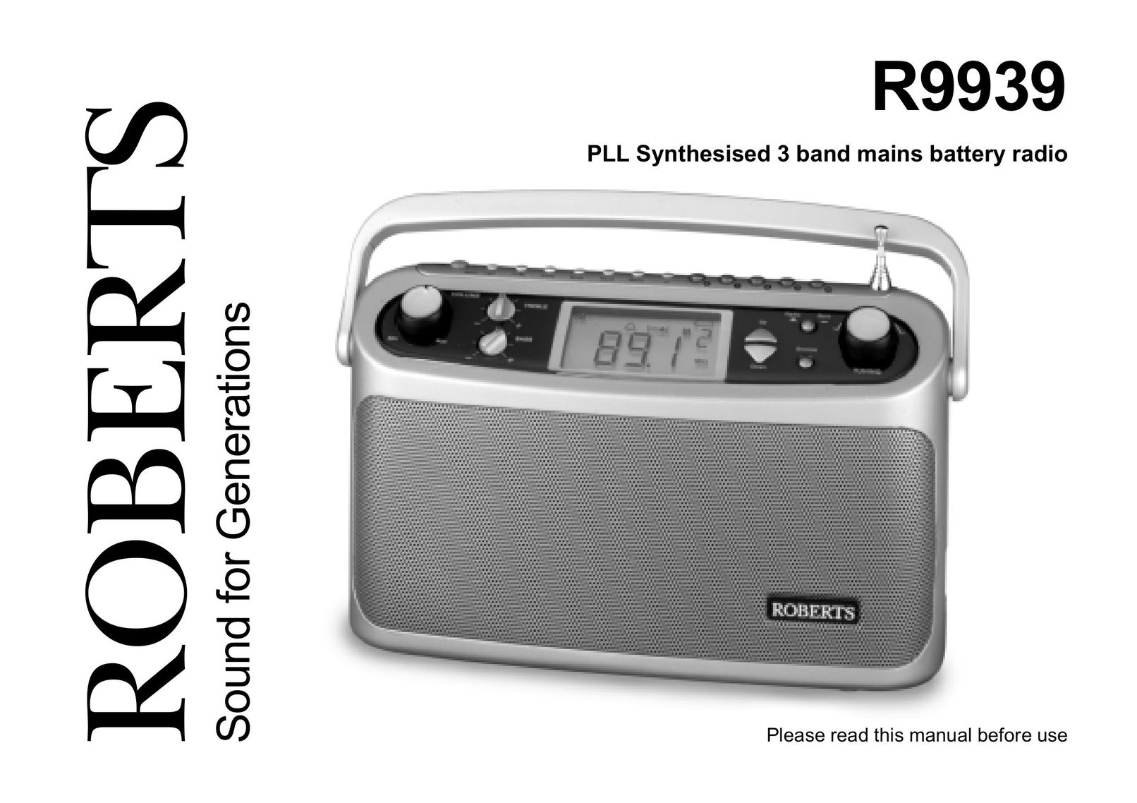 Roberts Radio R9939 Radio User Manual