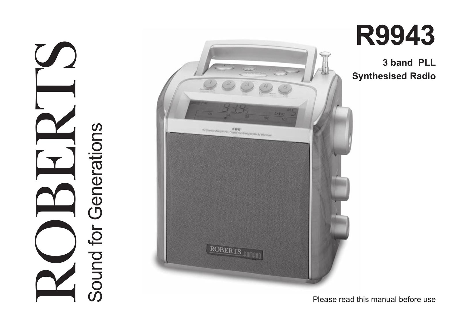 Roberts Radio R9943 Radio User Manual
