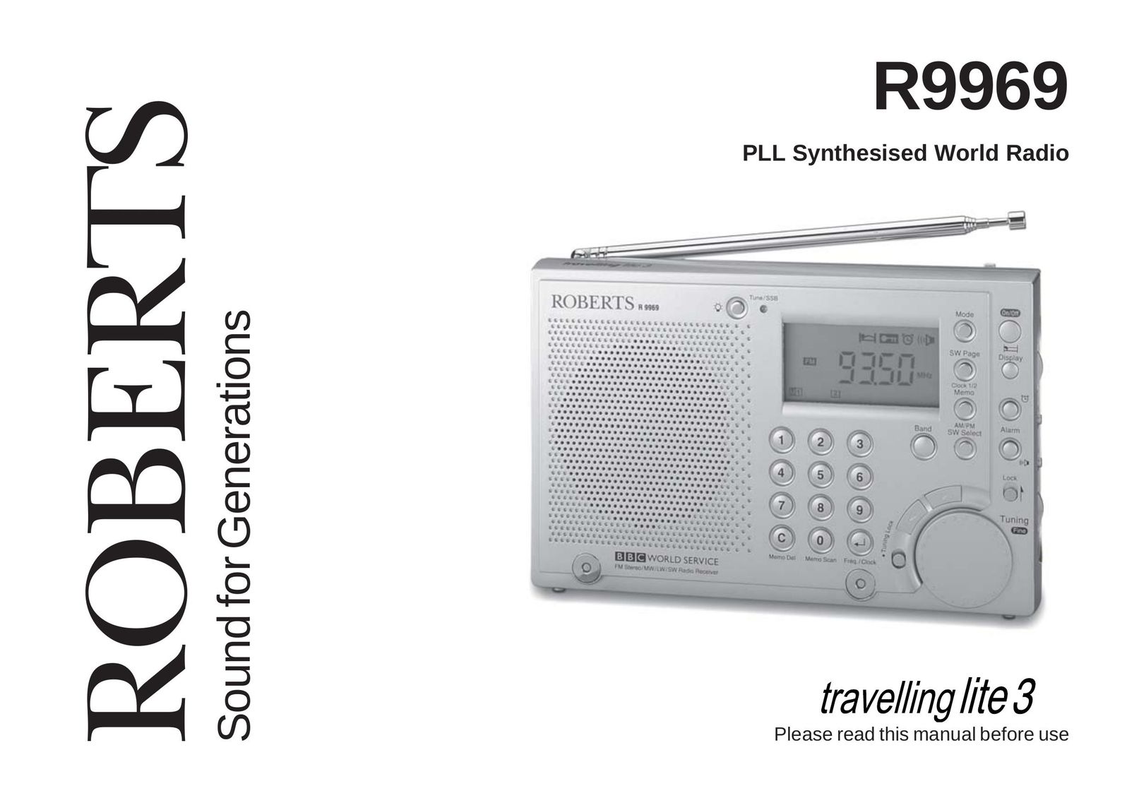 Roberts Radio R9969 Radio User Manual