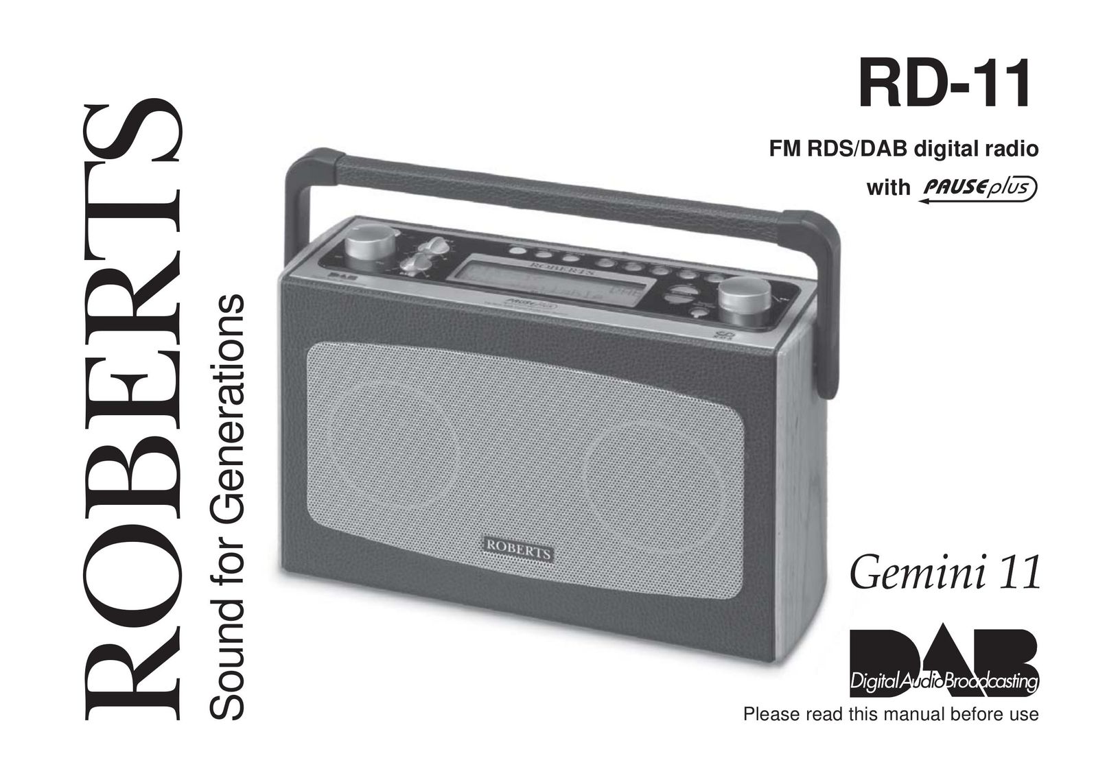 Roberts Radio RD-11 Radio User Manual