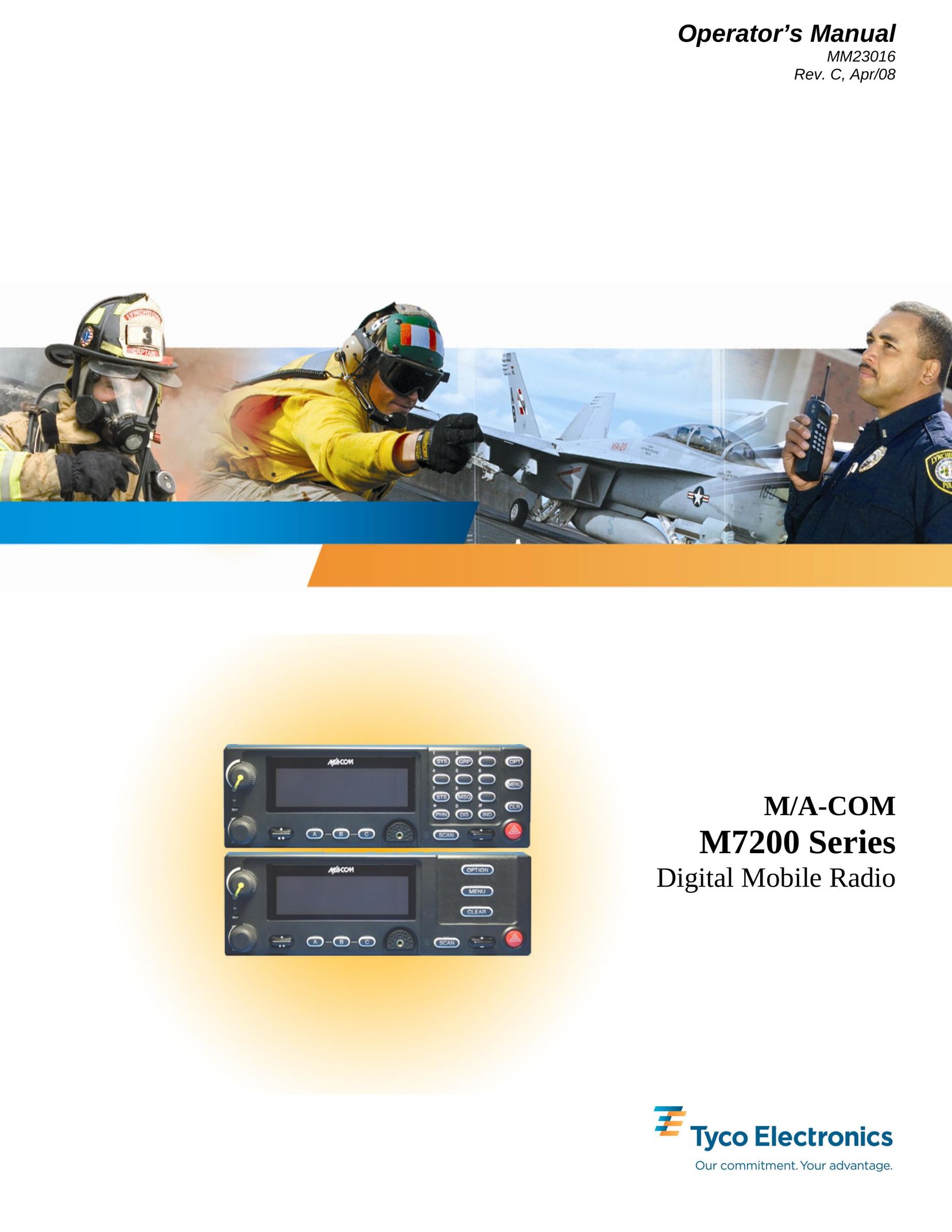 Tyco Electronics MM23016 Radio User Manual