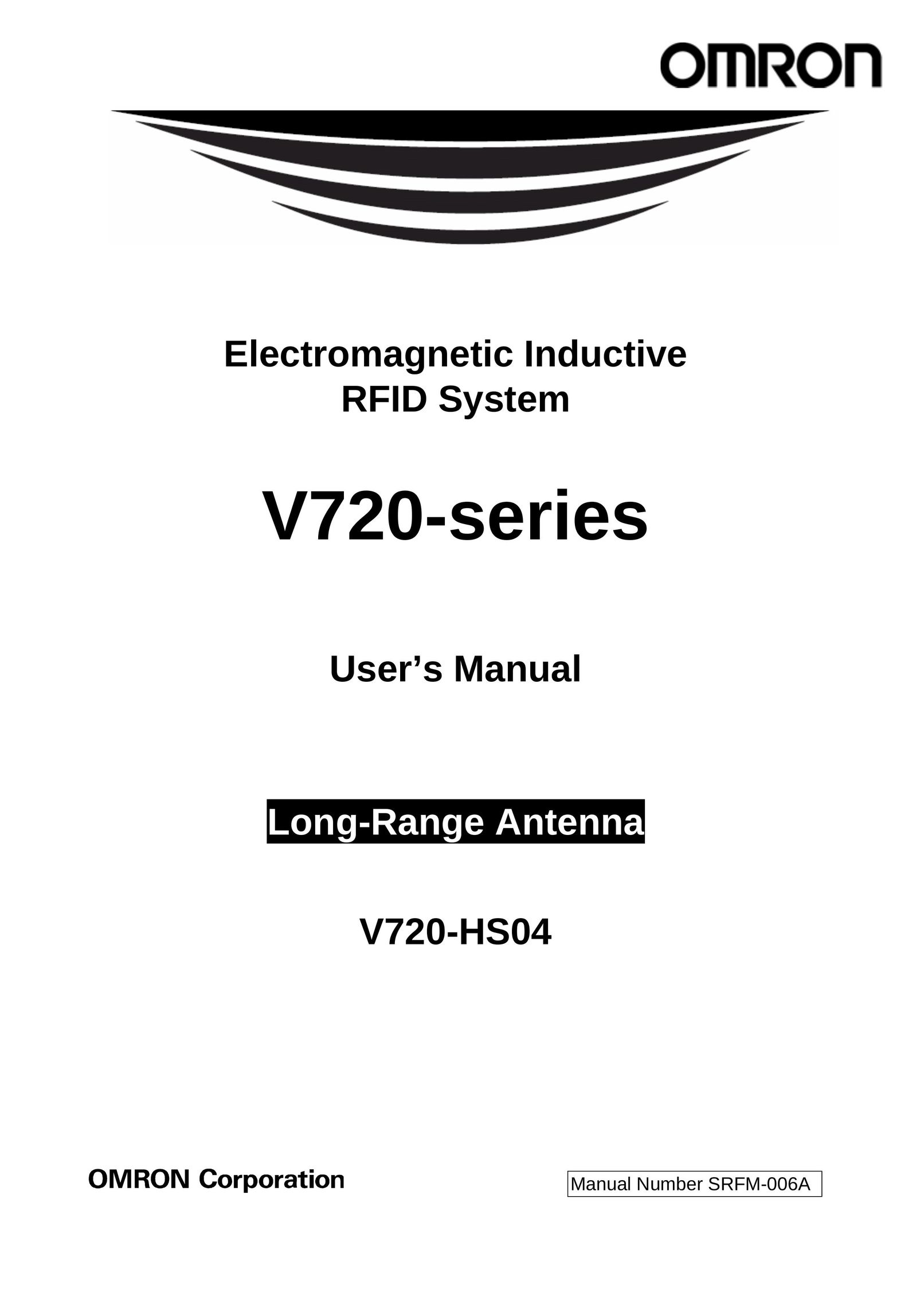 Omron V720-HS04 Radio Antenna User Manual