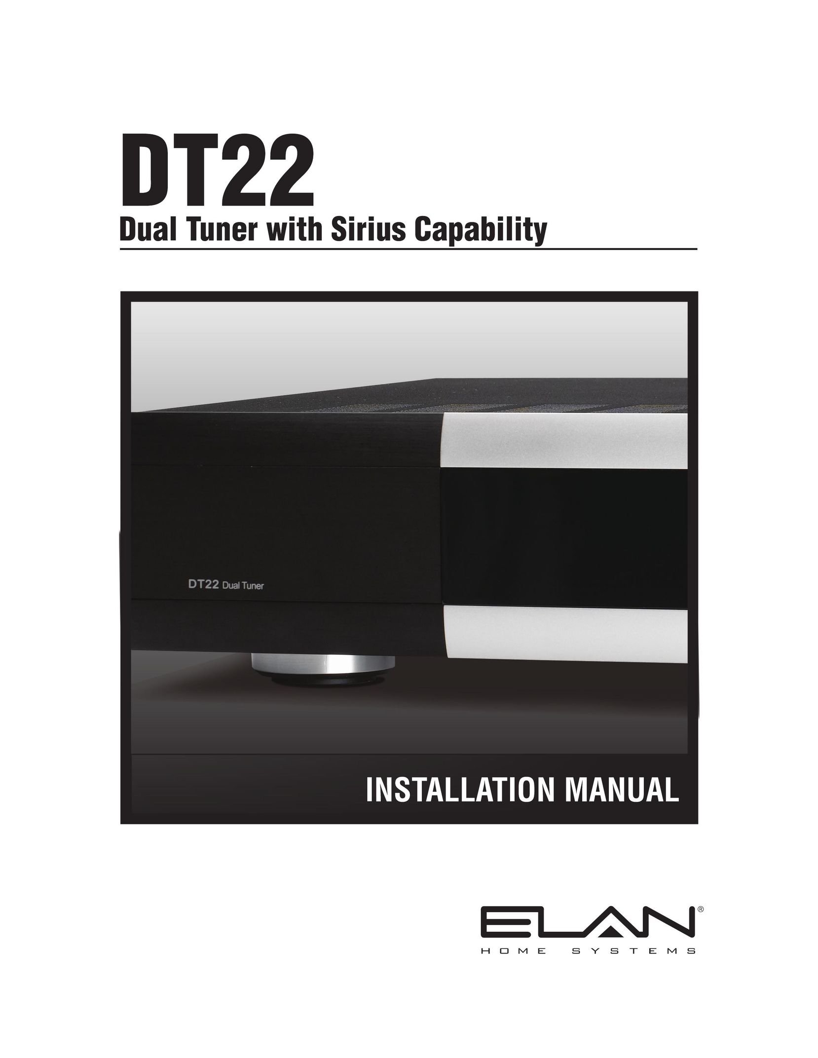 ELAN Home Systems DT22 Satellite Radio User Manual