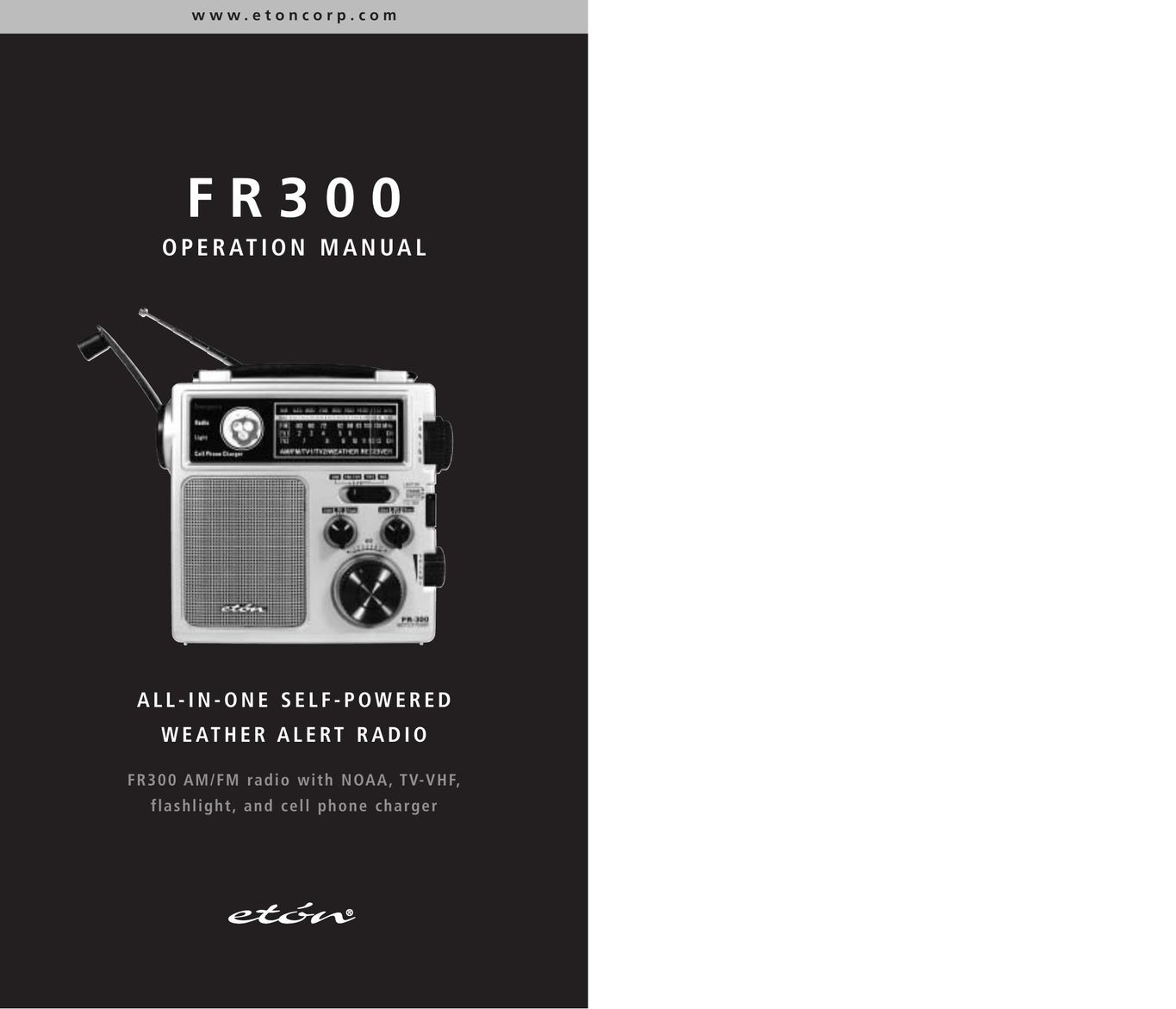 Grundig FR 300 Satellite Radio User Manual