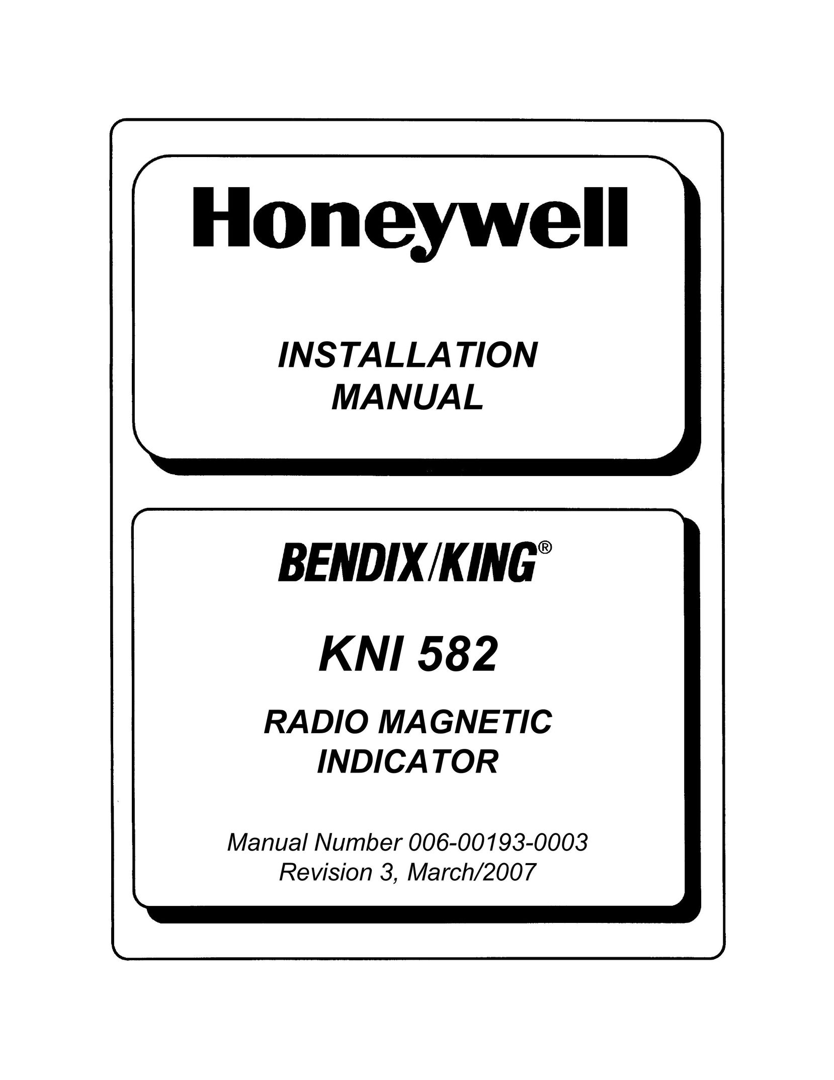 Honeywell KNI 582 Satellite Radio User Manual
