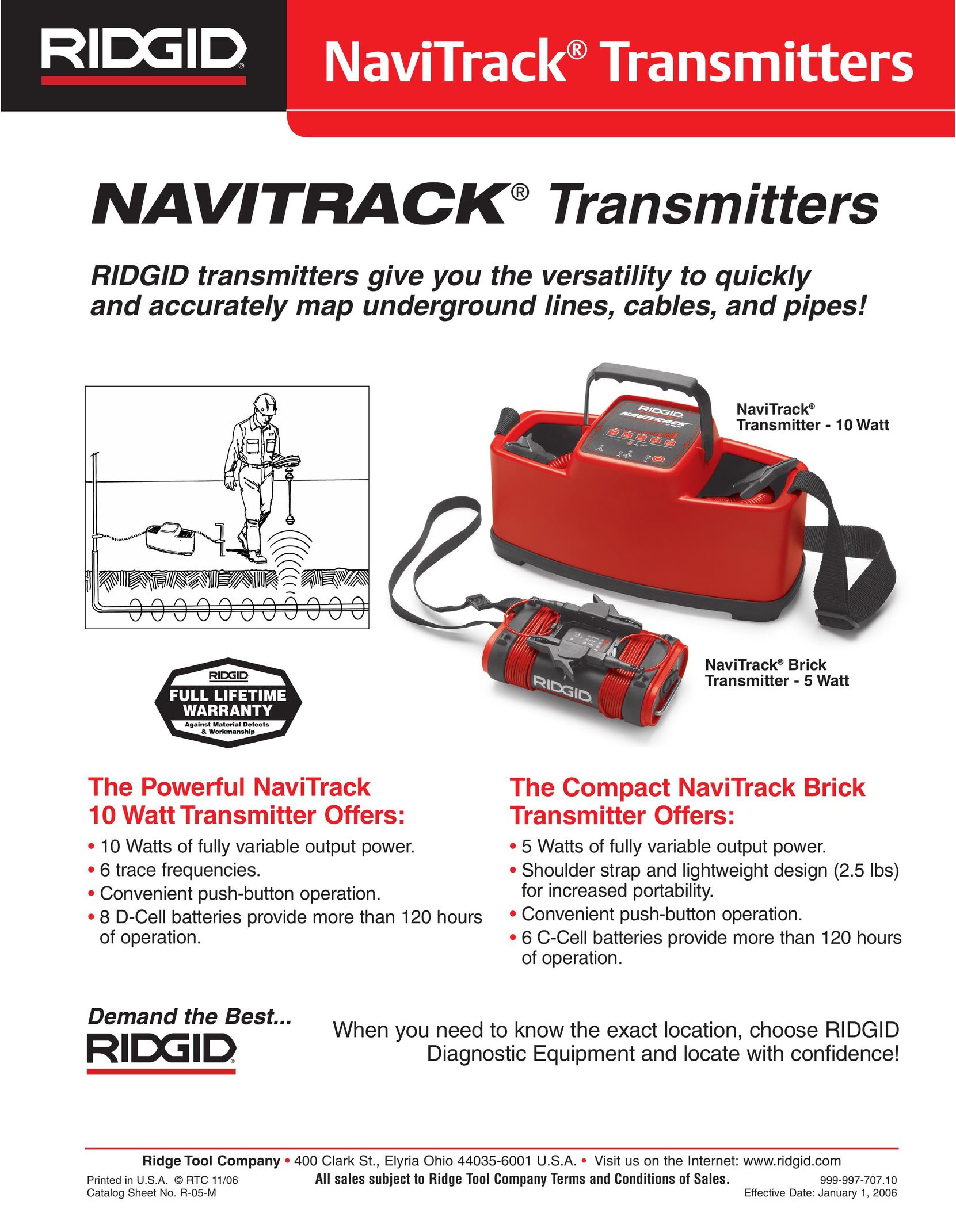 RIDGID WAP-7000 Satellite Radio User Manual