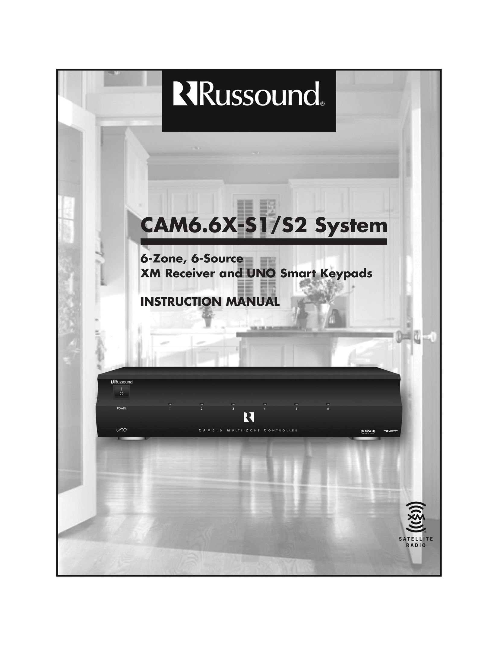 Russound CAM6.6X-S1/S2 Satellite Radio User Manual