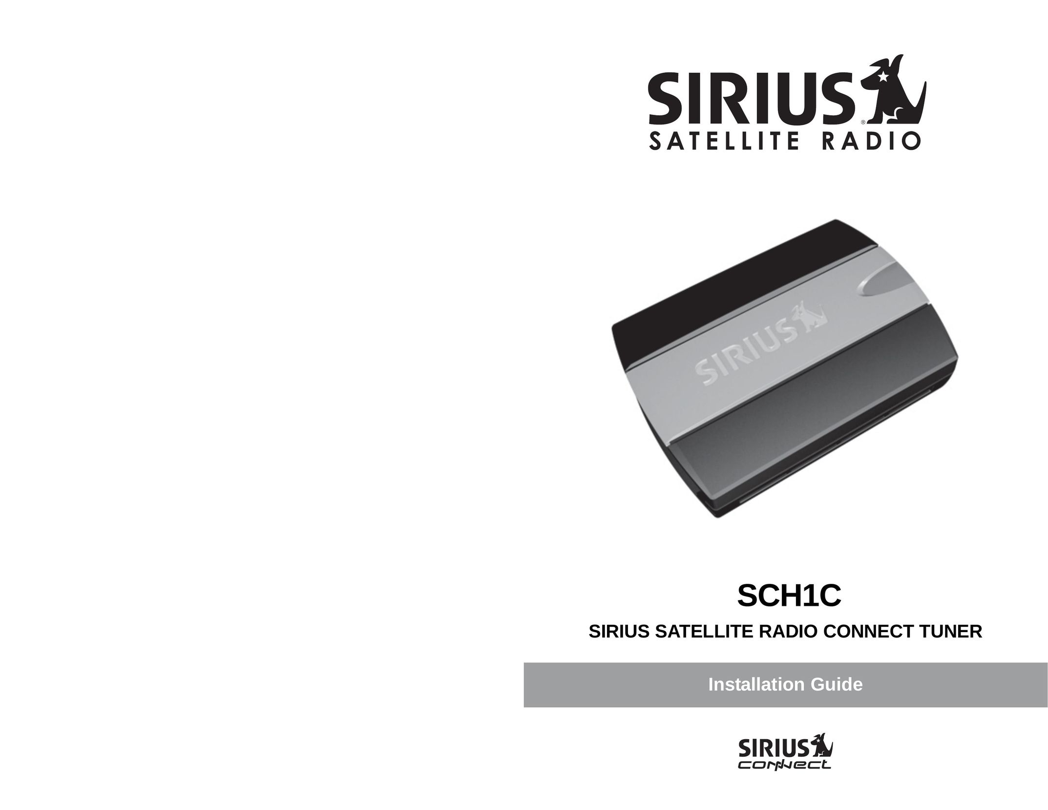 Sirius Satellite Radio 3SIR-ALP10T Satellite Radio User Manual