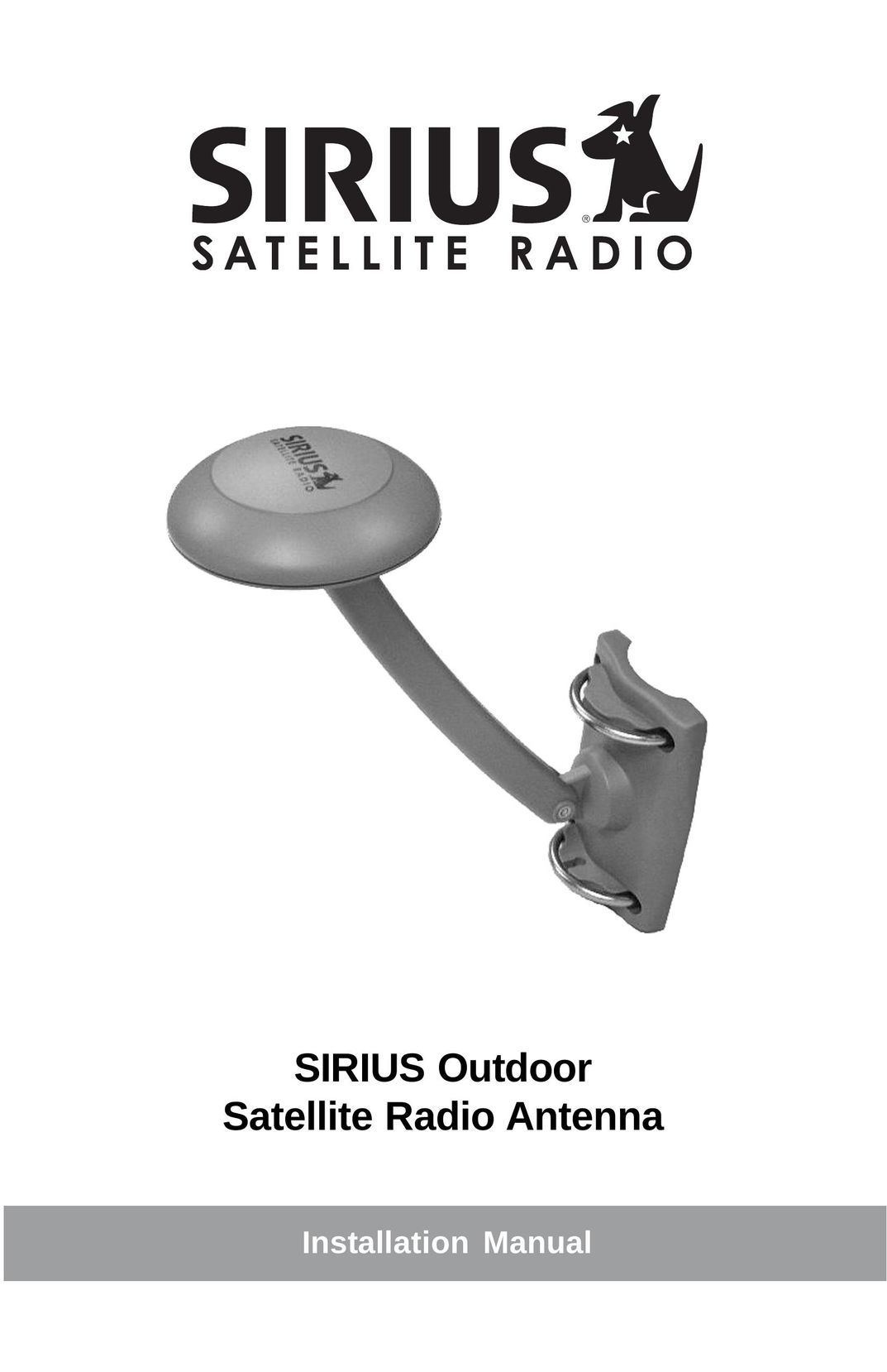 Sirius Satellite Radio SHA1 Satellite Radio User Manual