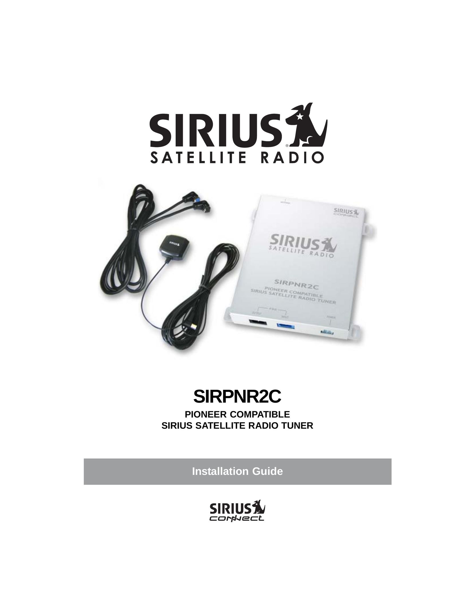 Sirius Satellite Radio SIRPNR2C Satellite Radio User Manual