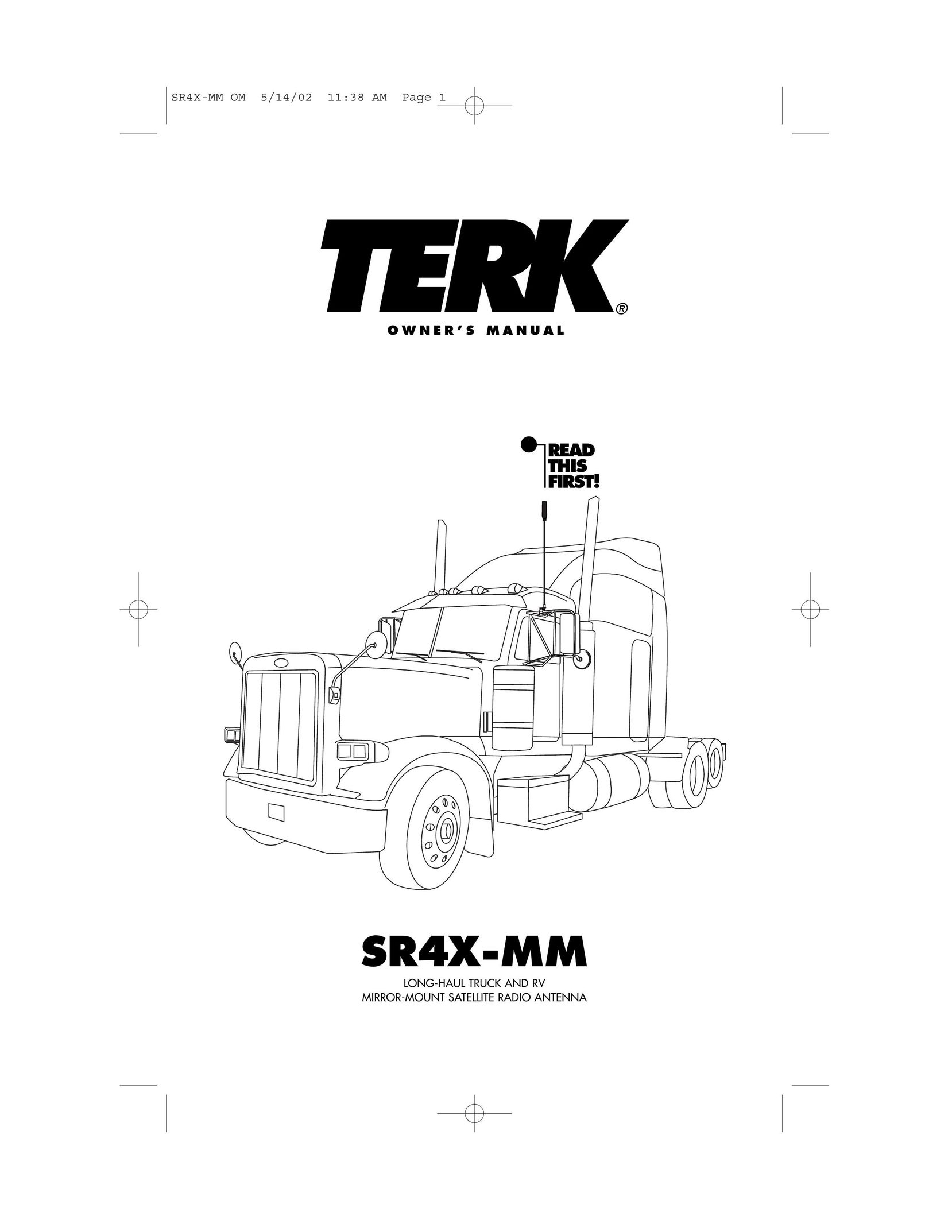 TERK Technologies MM Satellite Radio User Manual