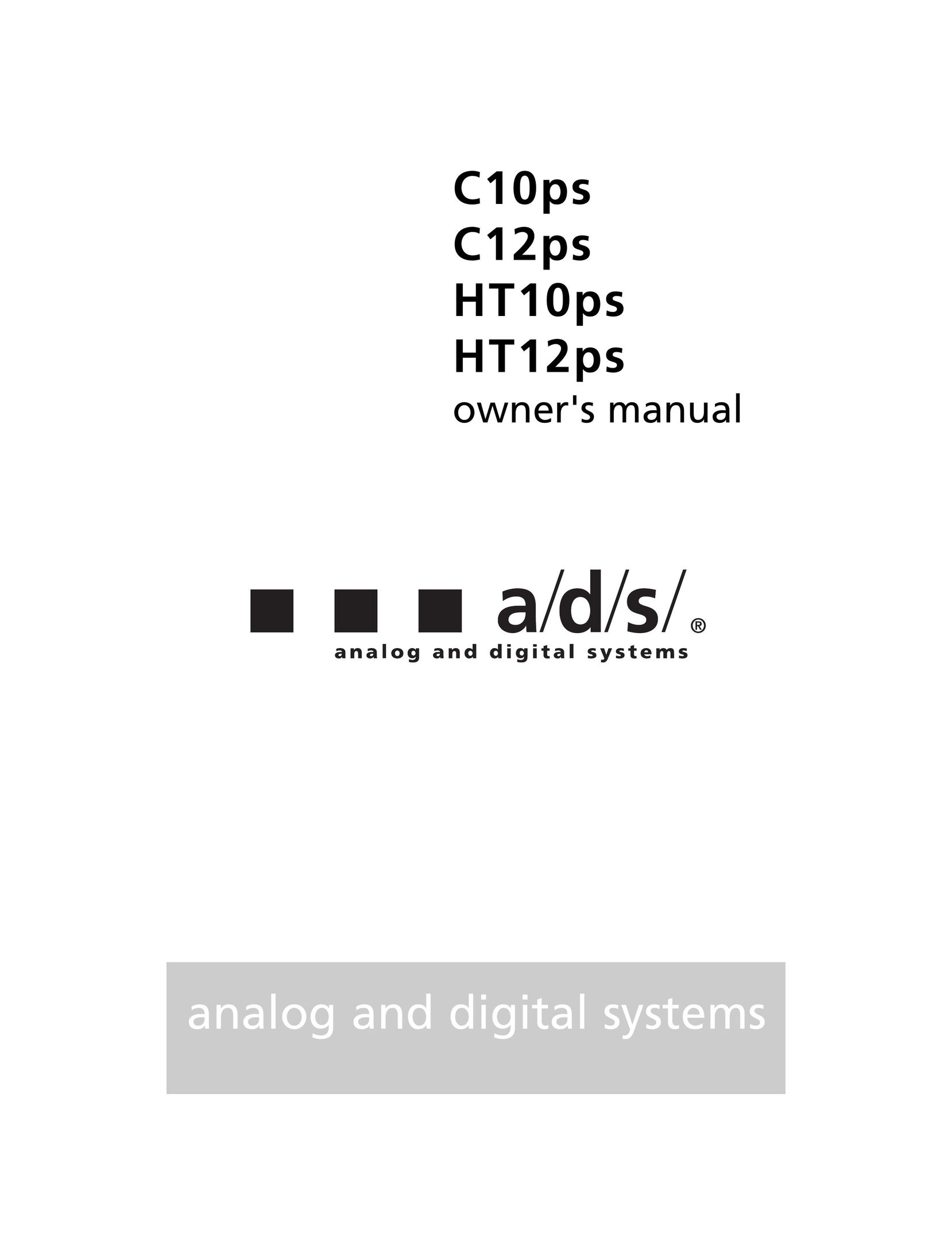 a/d/s/ C10ps Speaker User Manual