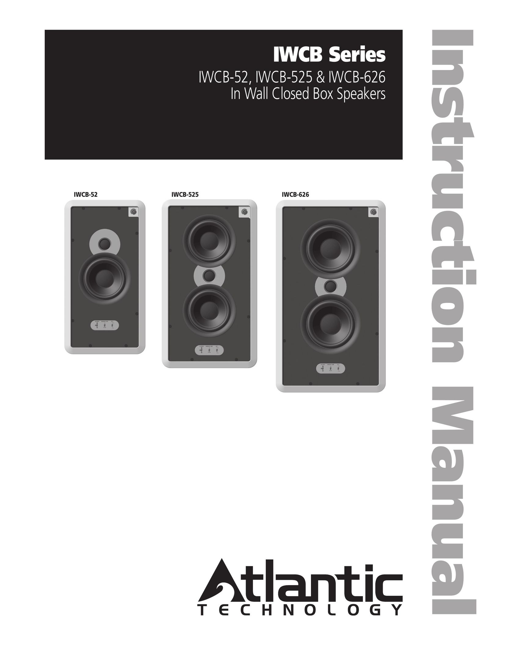 Atlantic Technology IWCB-52 Speaker User Manual