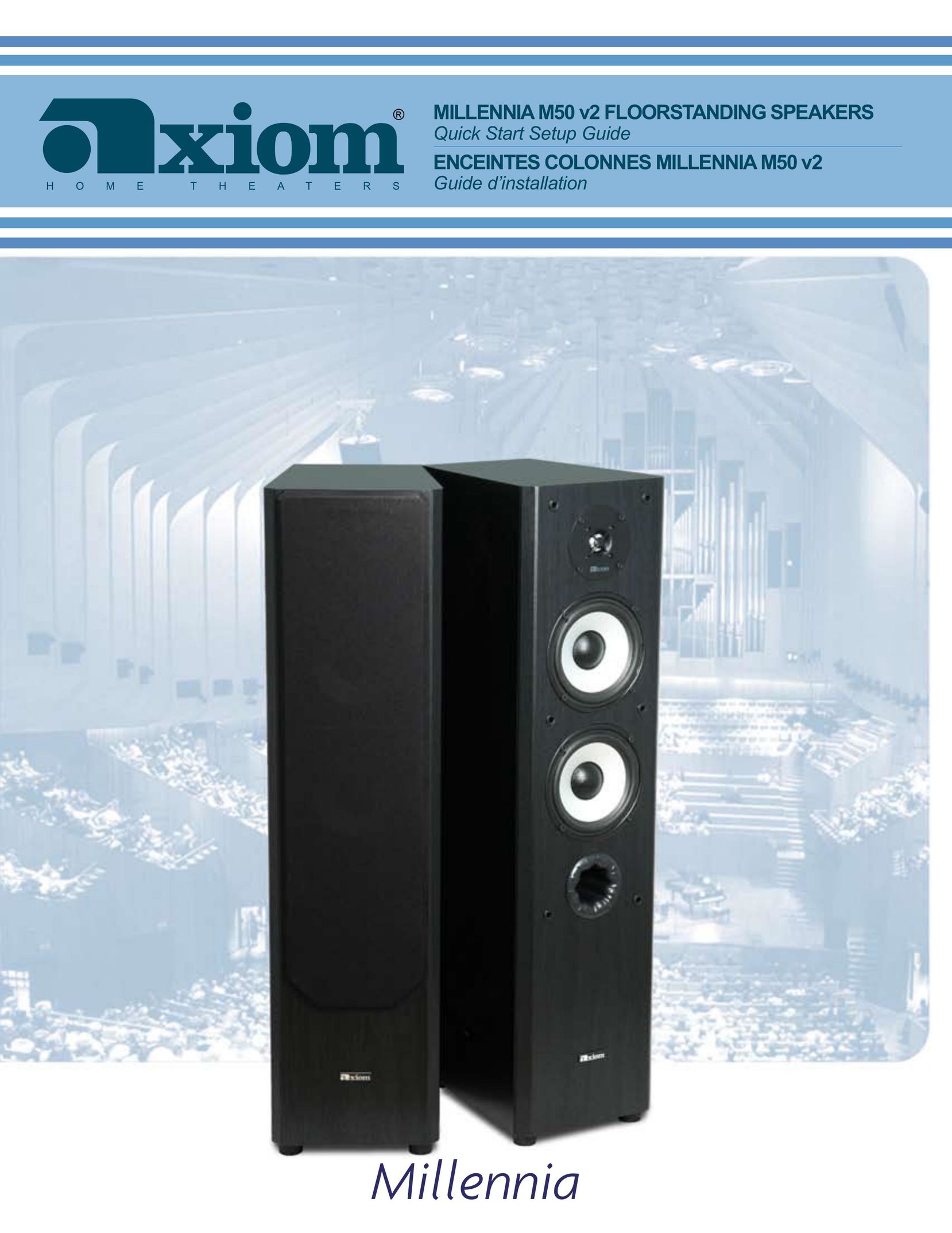 Axiom Audio M50V2 Speaker User Manual
