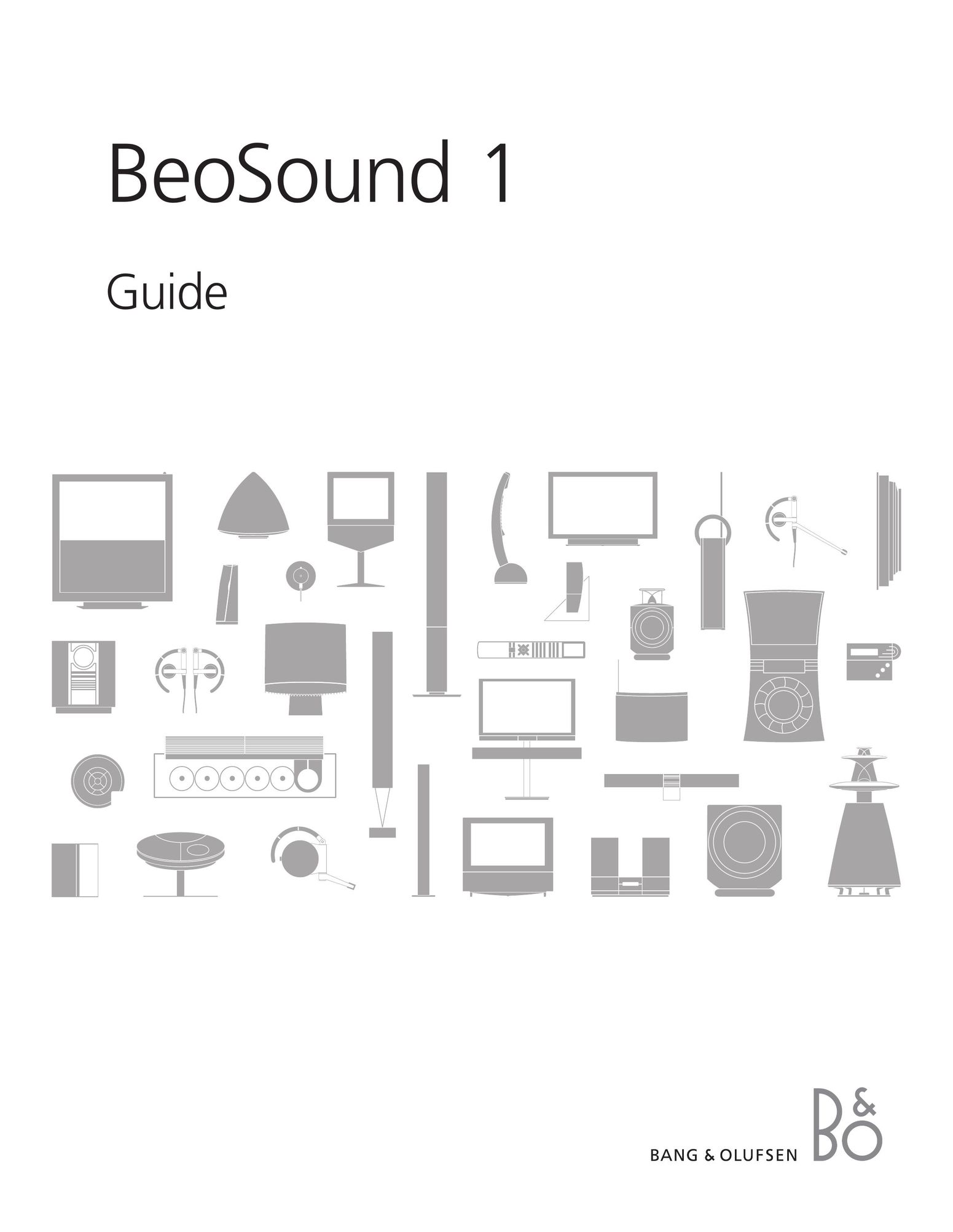 Bang & Olufsen 1 Speaker User Manual