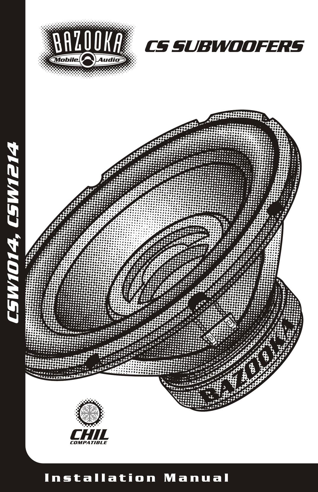 Bazooka CSW1014 Speaker User Manual