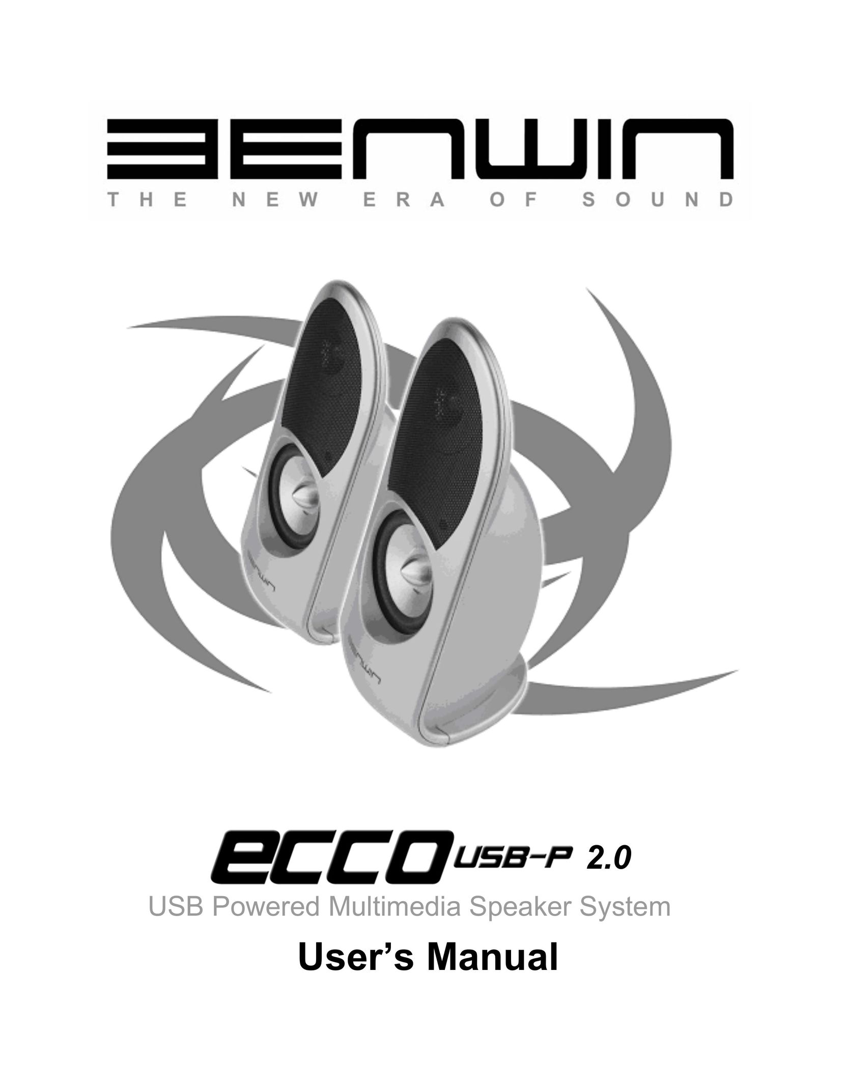 Benwin Ecco USB-P 2.0 Speaker User Manual