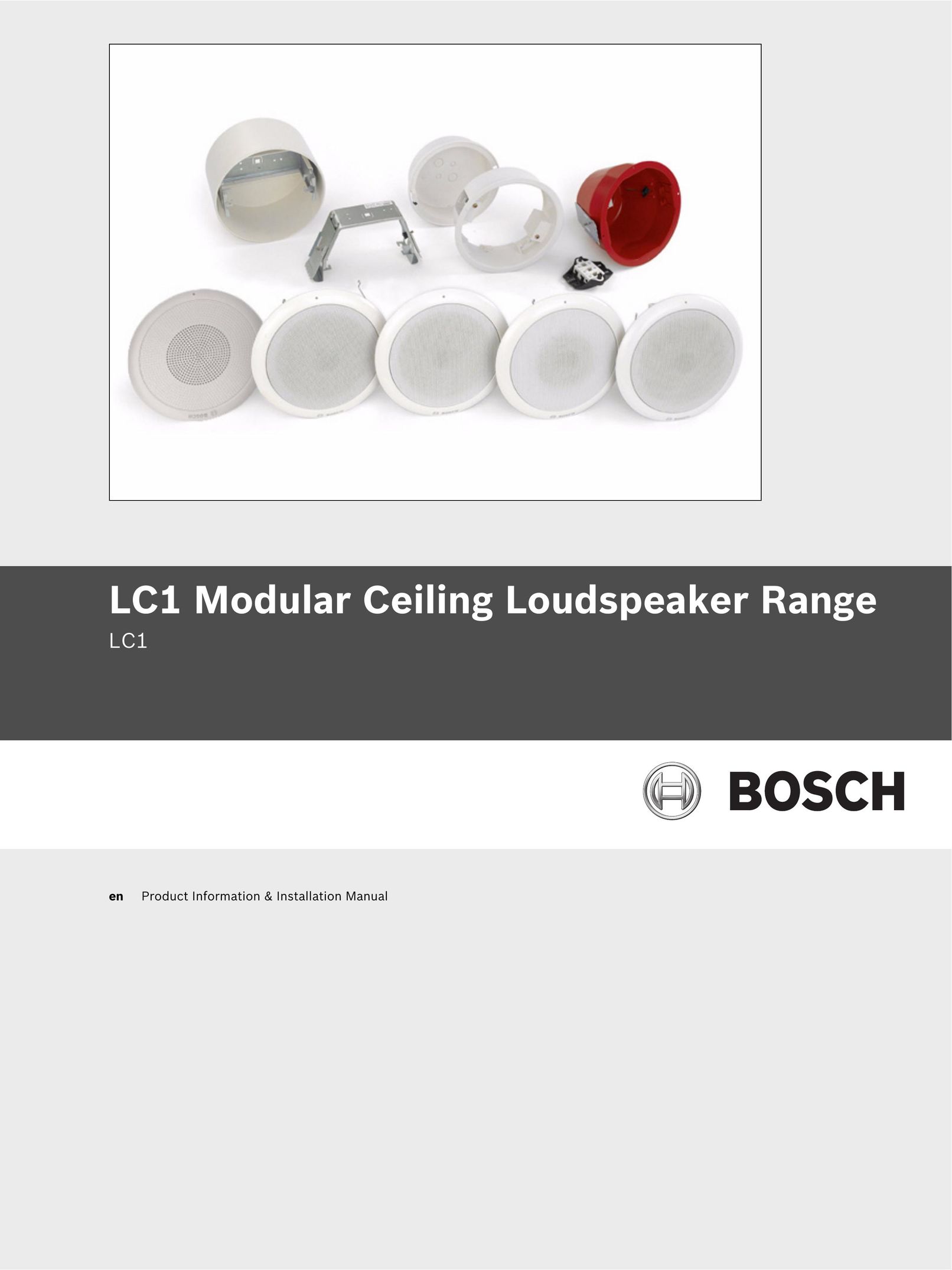 Bosch Appliances LC1 Speaker User Manual
