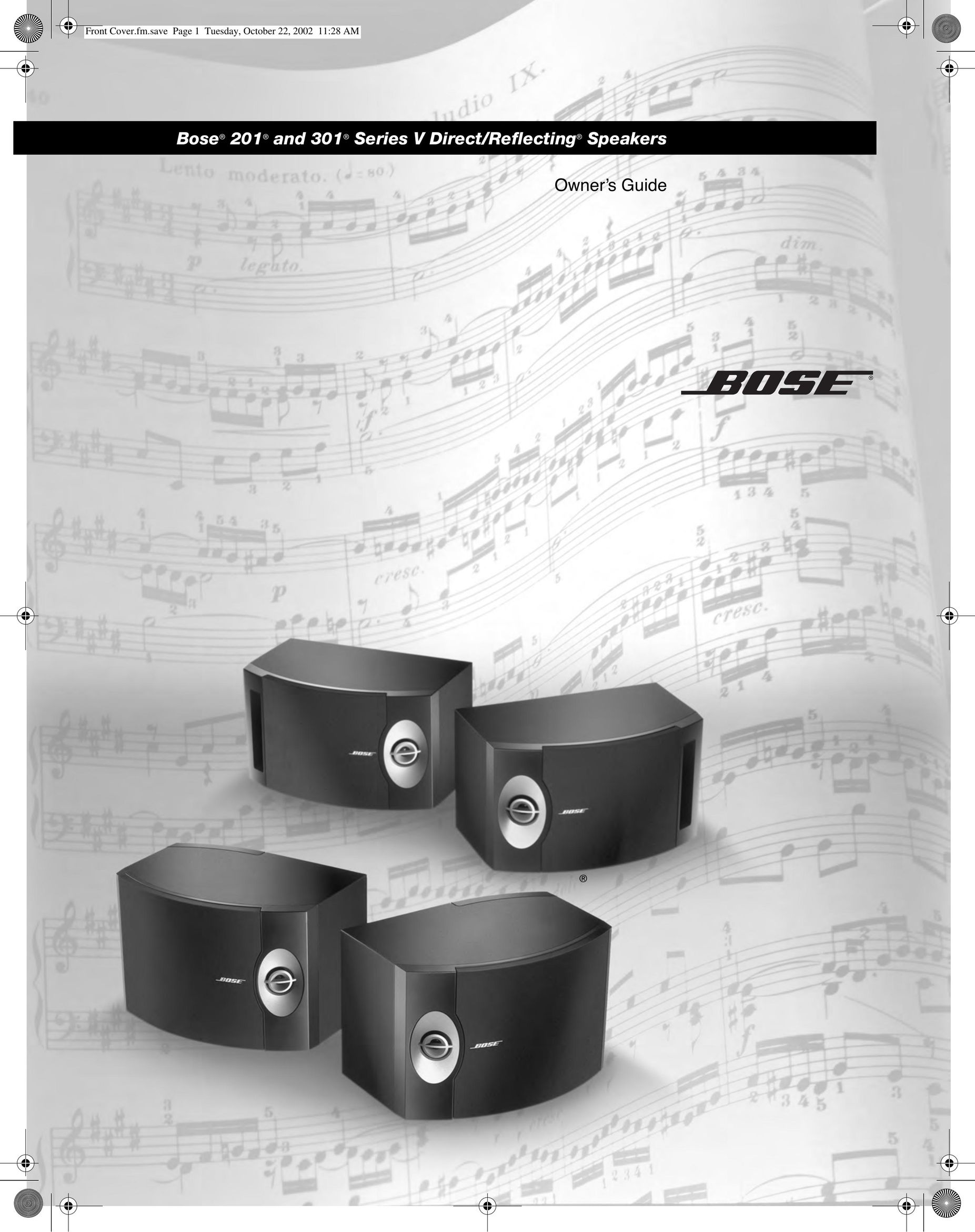 Bose 301 Speaker User Manual
