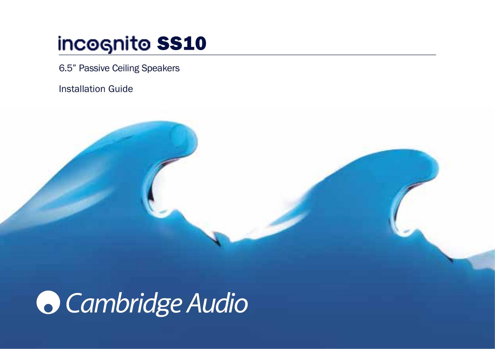 Cambridge Audio SS10 Speaker User Manual