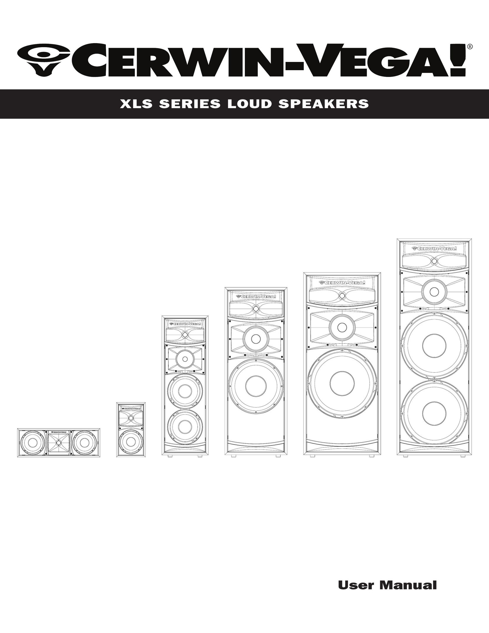 Cerwin-Vega XLS Speaker User Manual