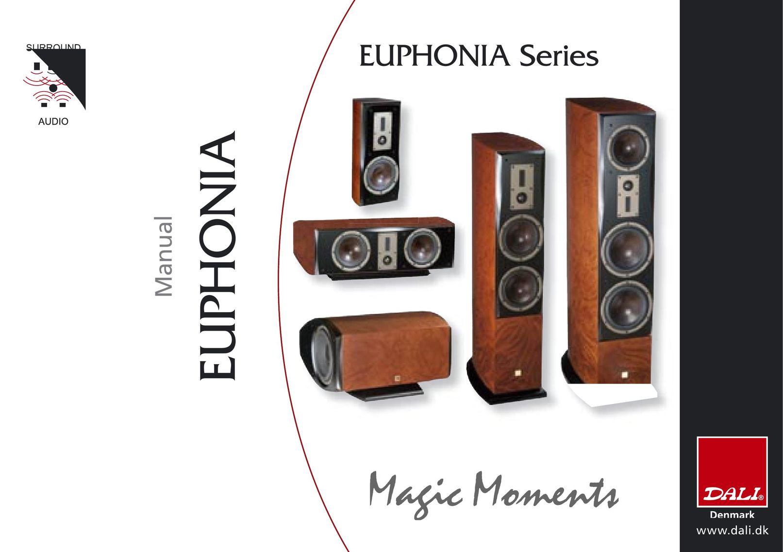DALI Loudspeakers Euphonia Series Speaker User Manual