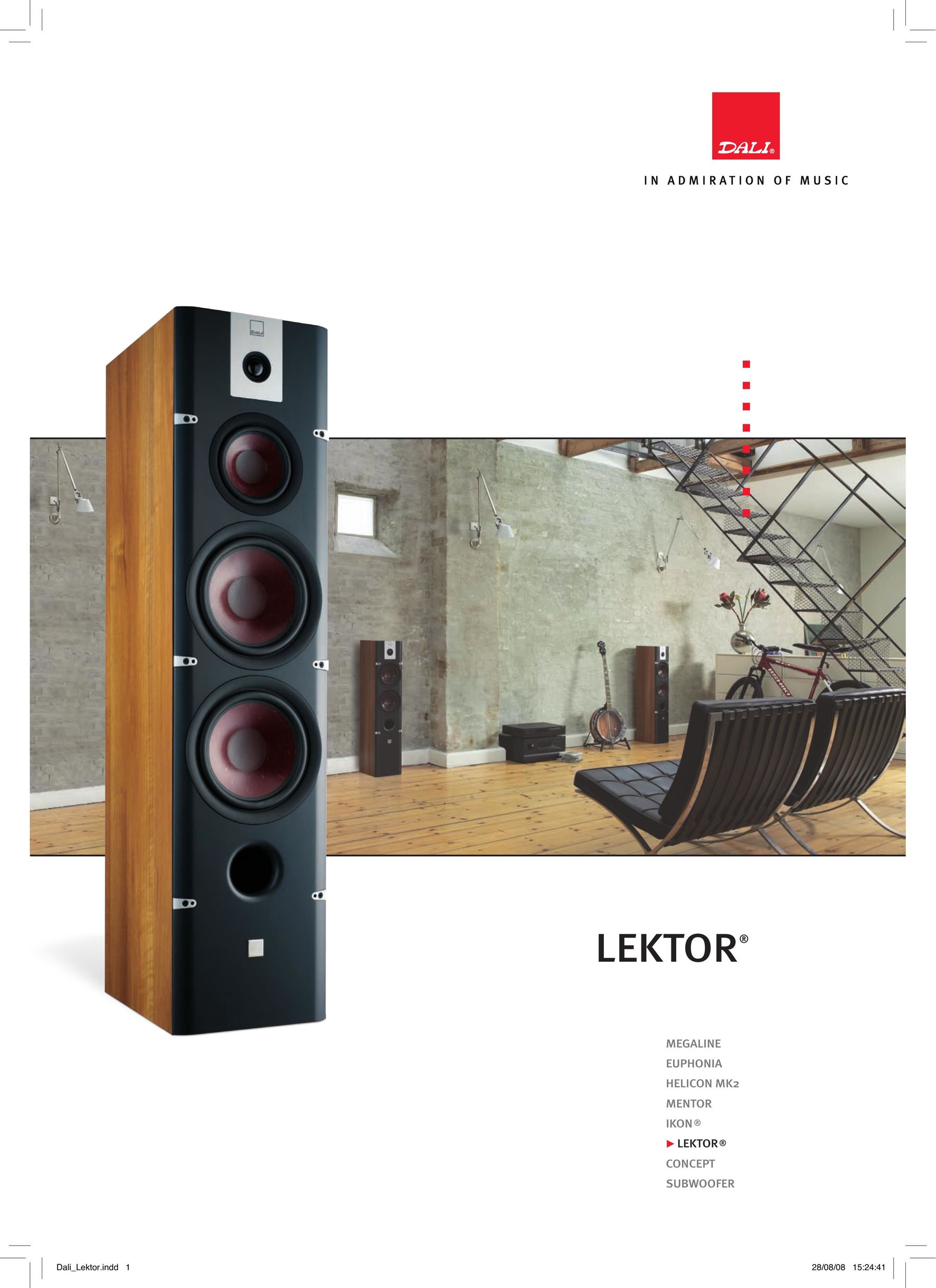 DALI Loudspeakers Lektor Speaker User Manual