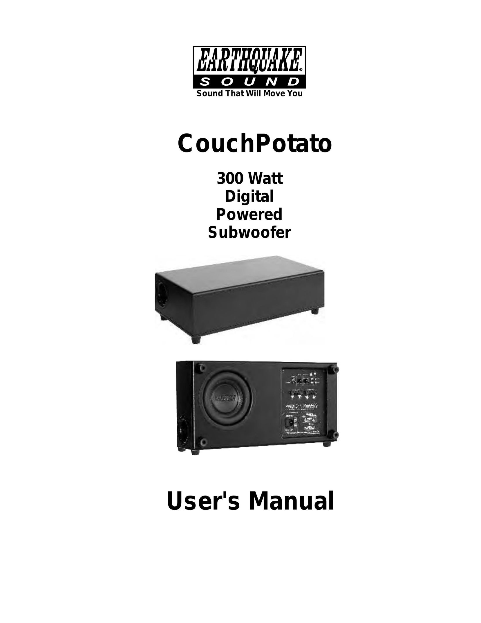 Earthquake Sound CP-8 Speaker User Manual