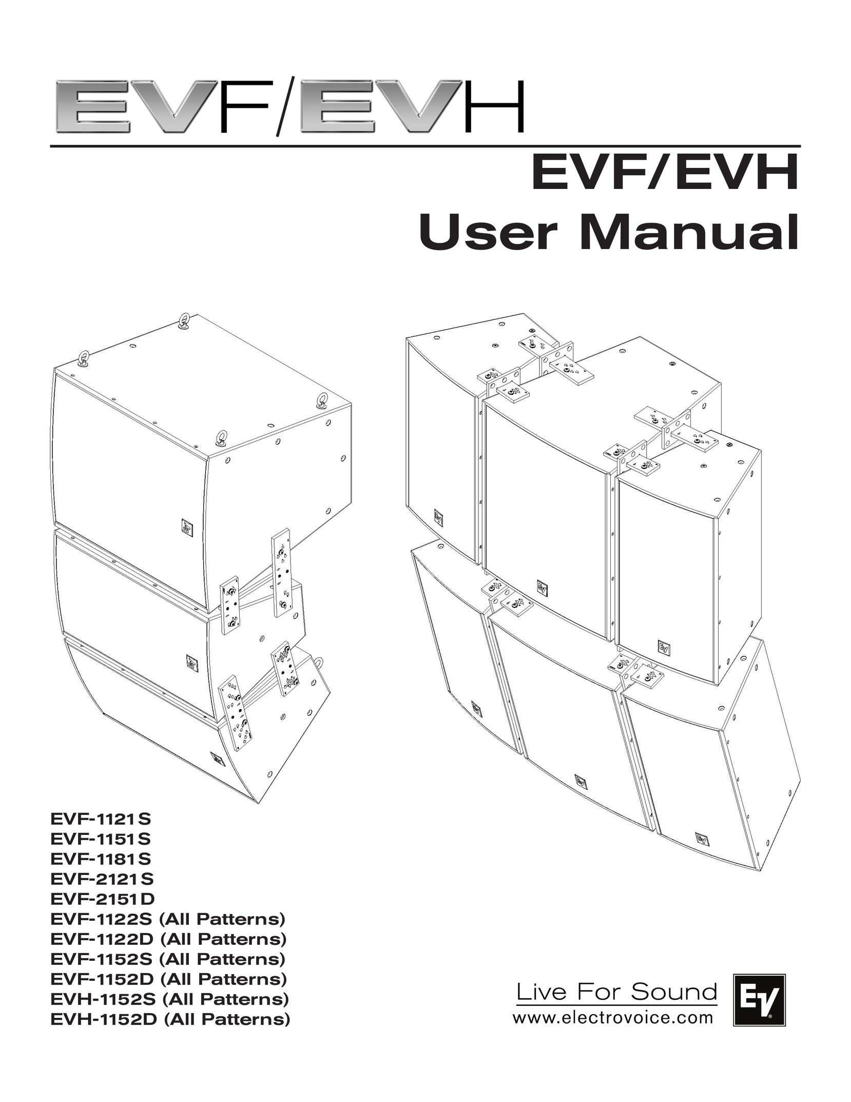 Electro-Voice EVF-1121S Speaker User Manual