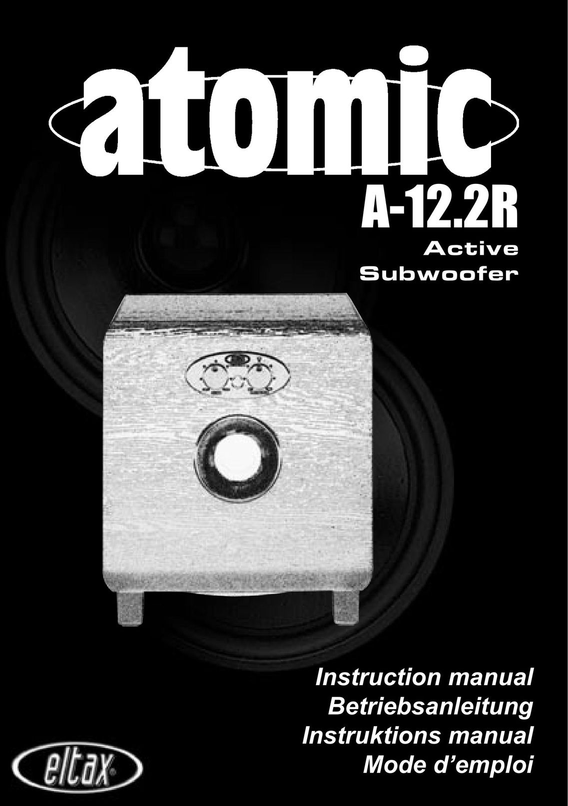 Eltax A-12.2R Speaker User Manual