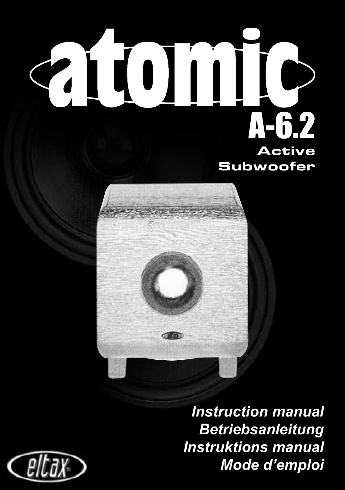 Eltax A-6.2 Speaker User Manual