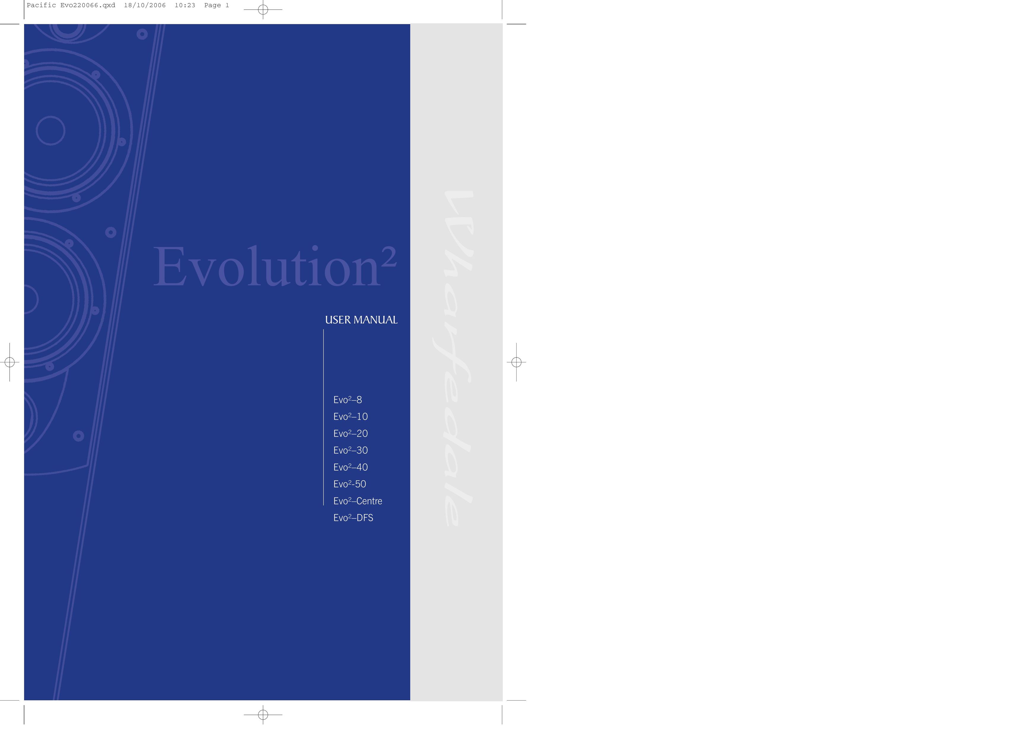 Evolution Technologies EVO20 Speaker User Manual