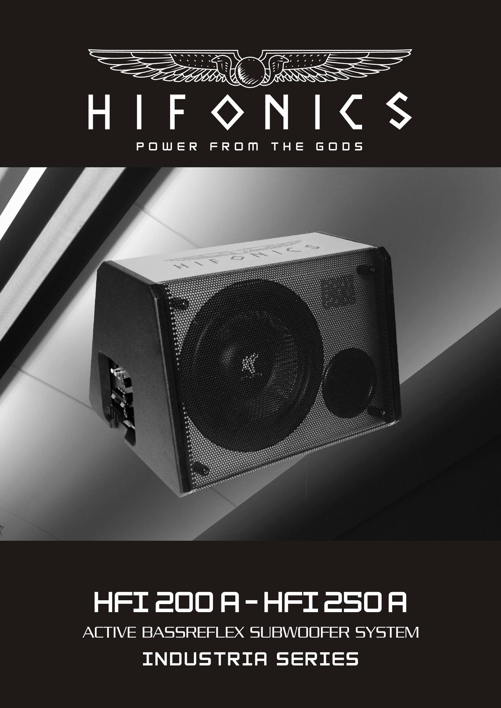 Hifionics HFI 200 A-HFI250A Speaker User Manual