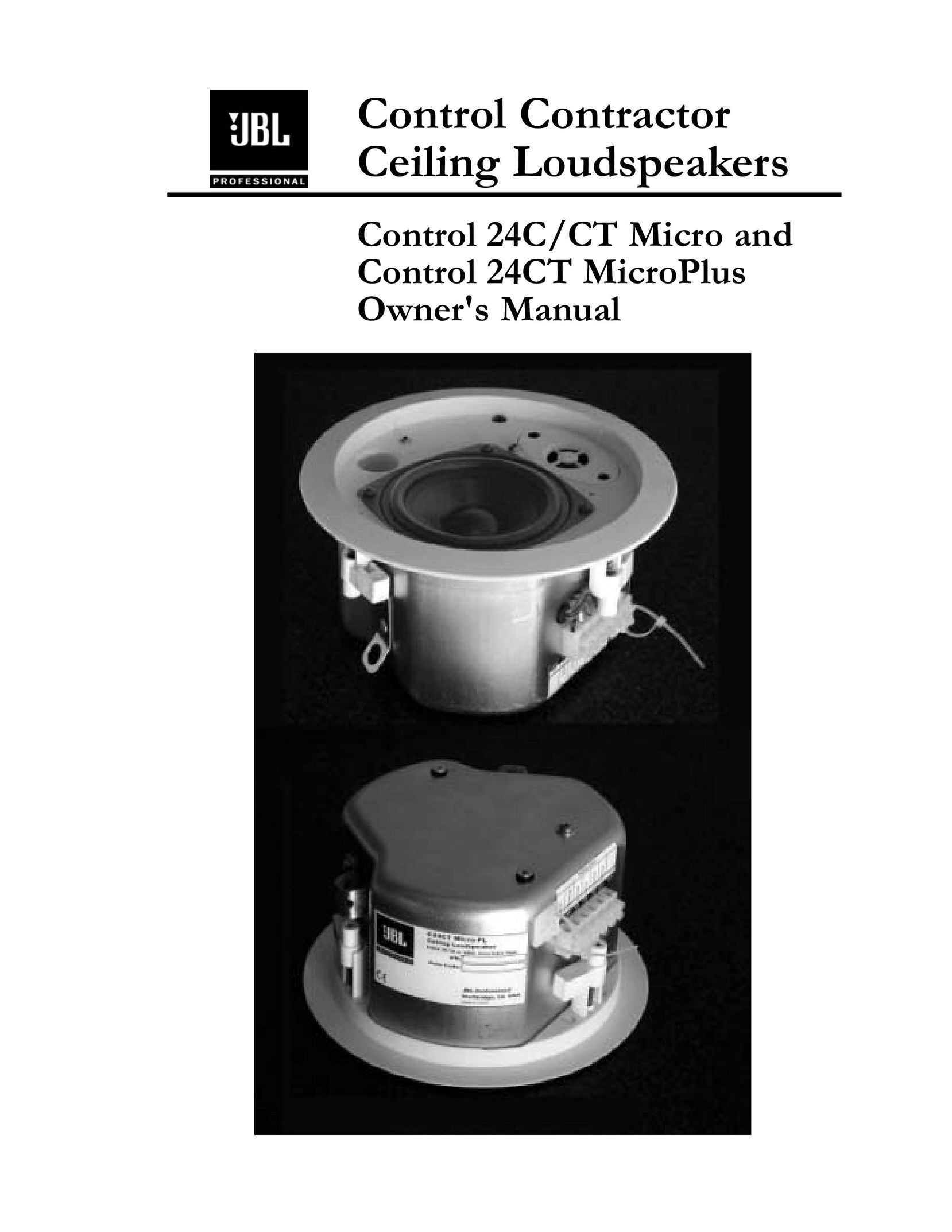 JBL 24C/CT Speaker User Manual