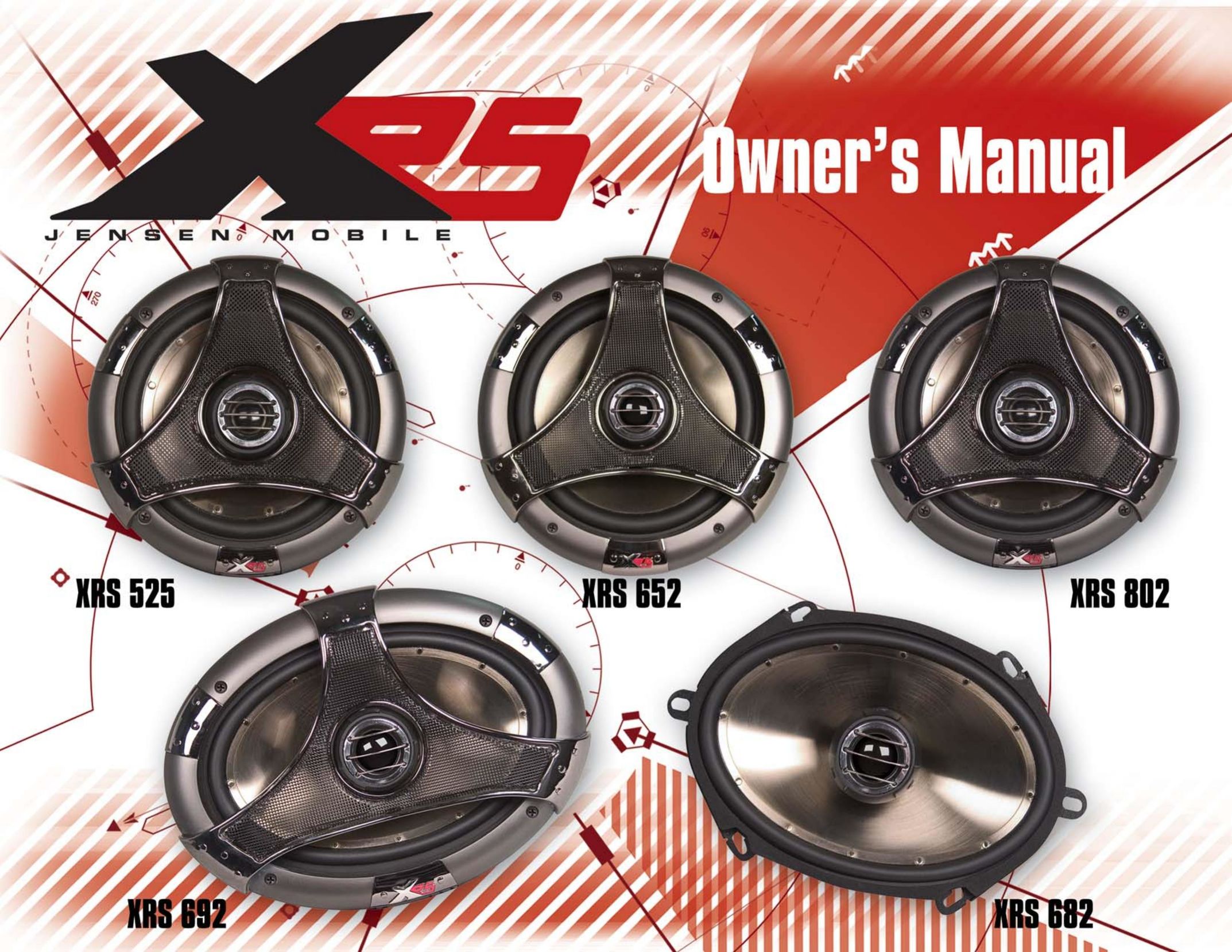 Jensen XRS Series Speaker User Manual