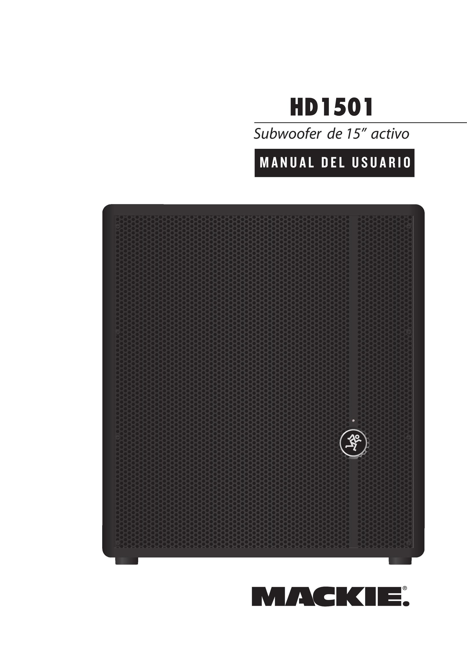 Mackie HD1501 Speaker User Manual