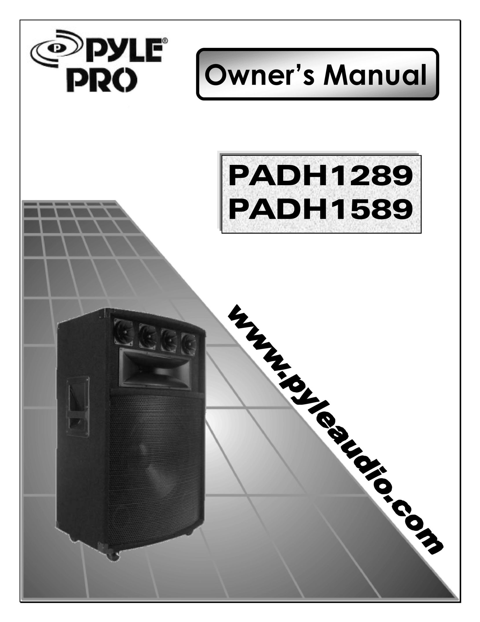 PYLE Audio PADH1289 Speaker User Manual