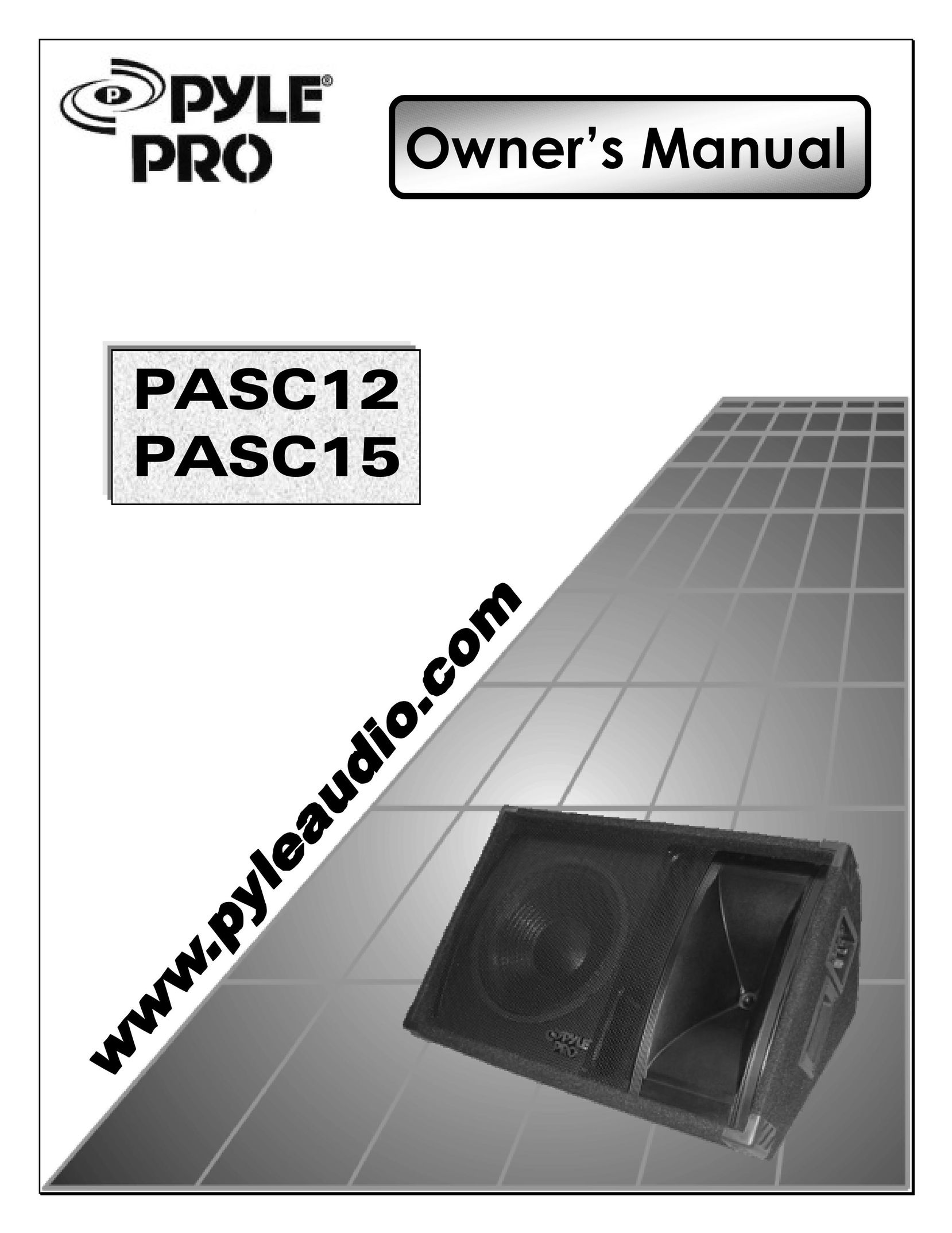 Radio Shack PASC12 Speaker User Manual