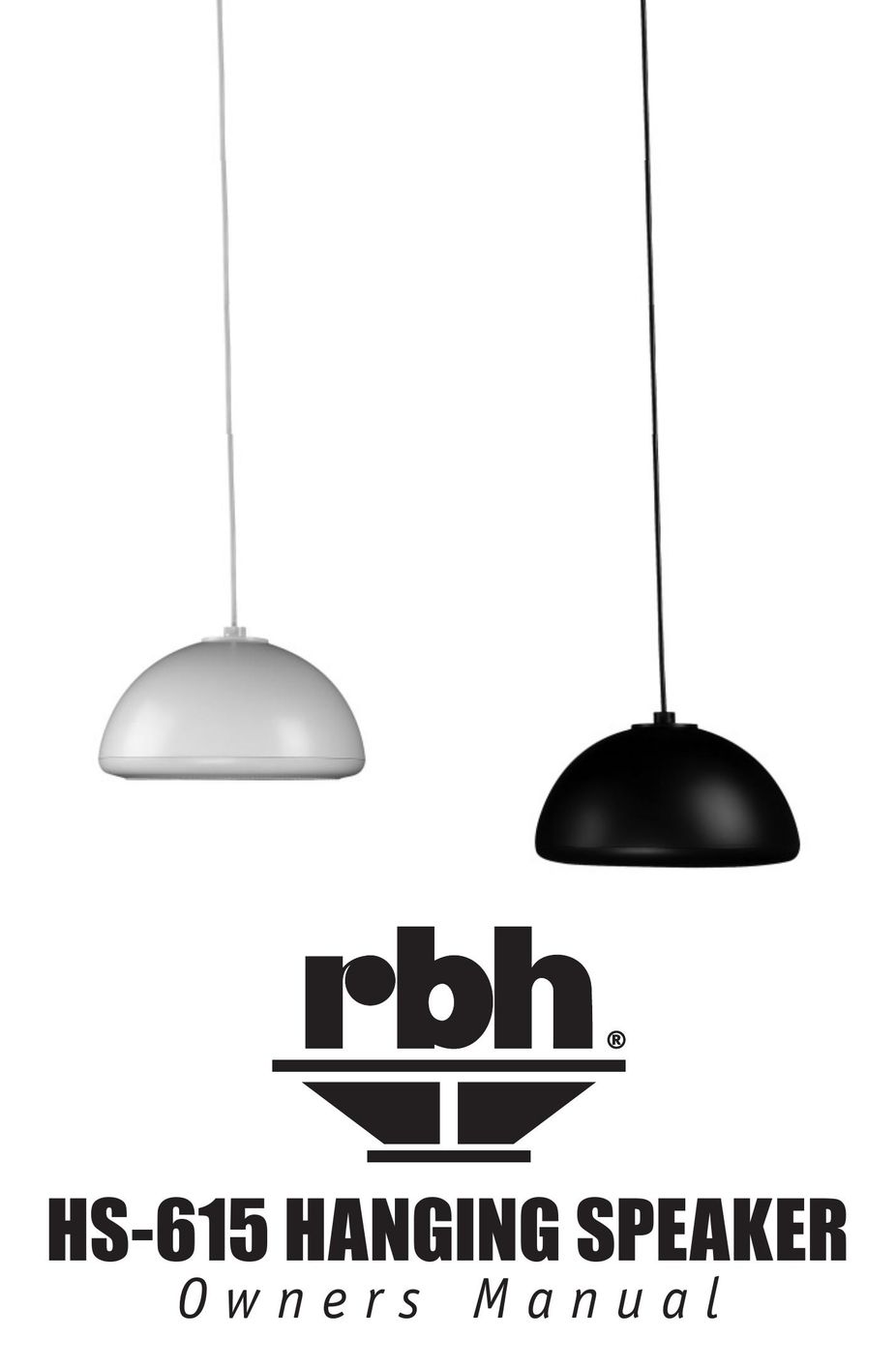 RBH Sound HS-615 Speaker User Manual