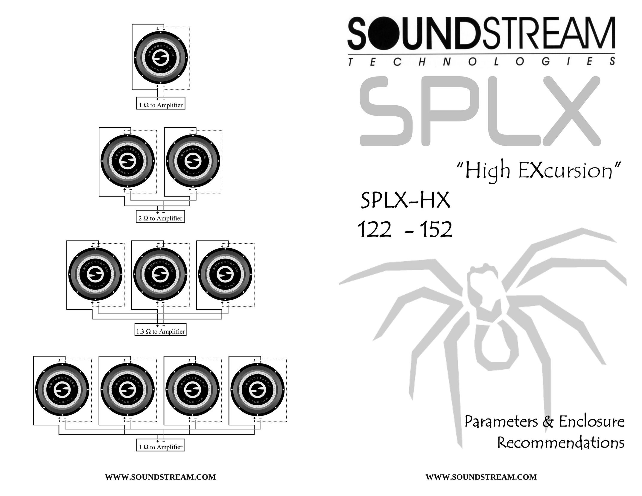 Soundstream Technologies 122-152 Speaker User Manual