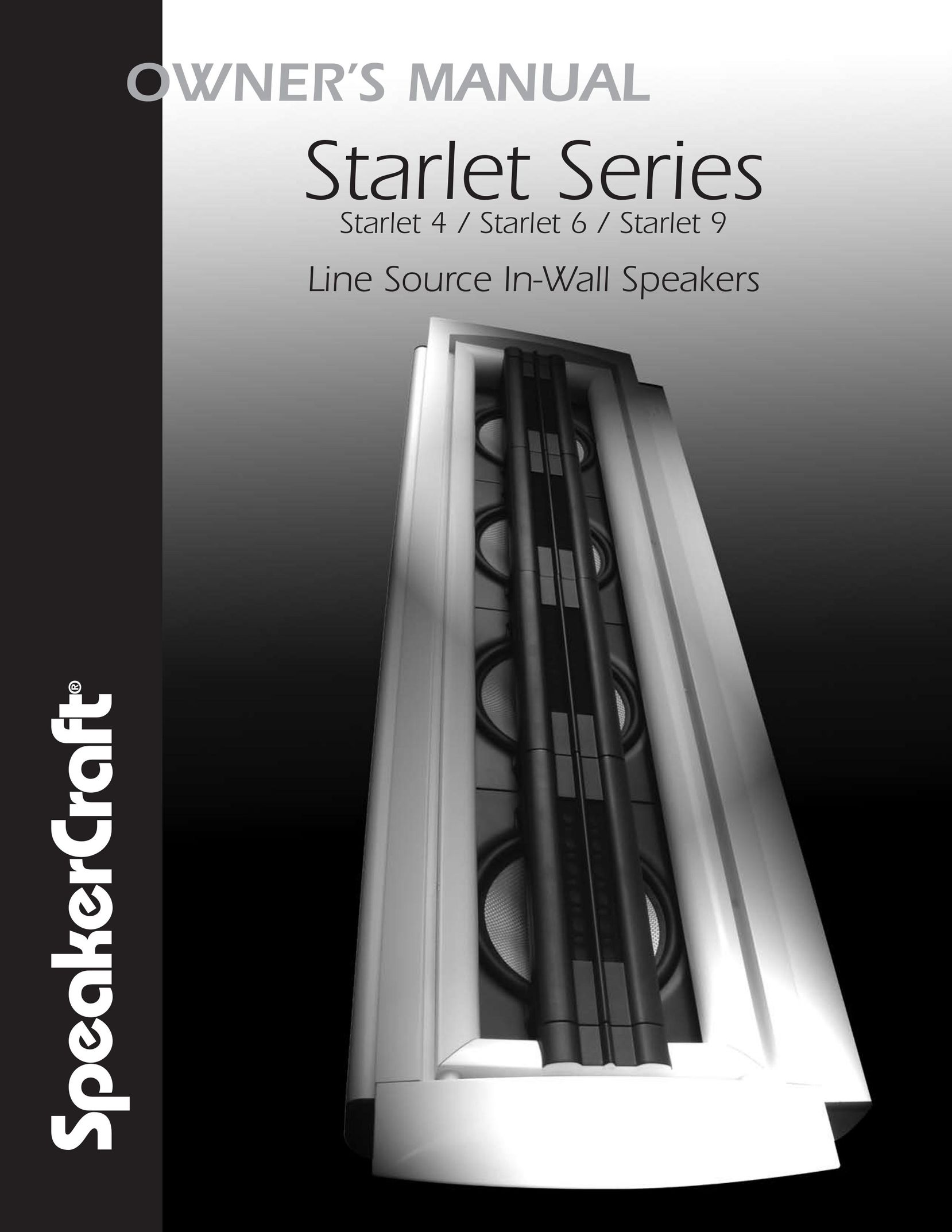 SpeakerCraft Starlet 6 Speaker User Manual